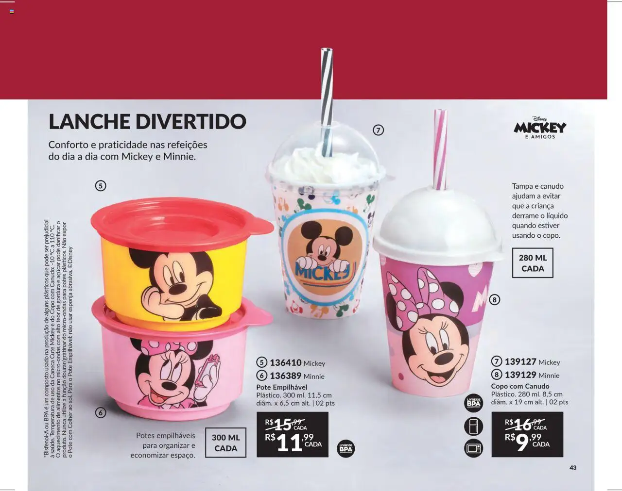 Avon Folheto - válido de 26.09.2025 | Página: 43 | Produtos: Esponja, Microondas, Açúcar, Potes