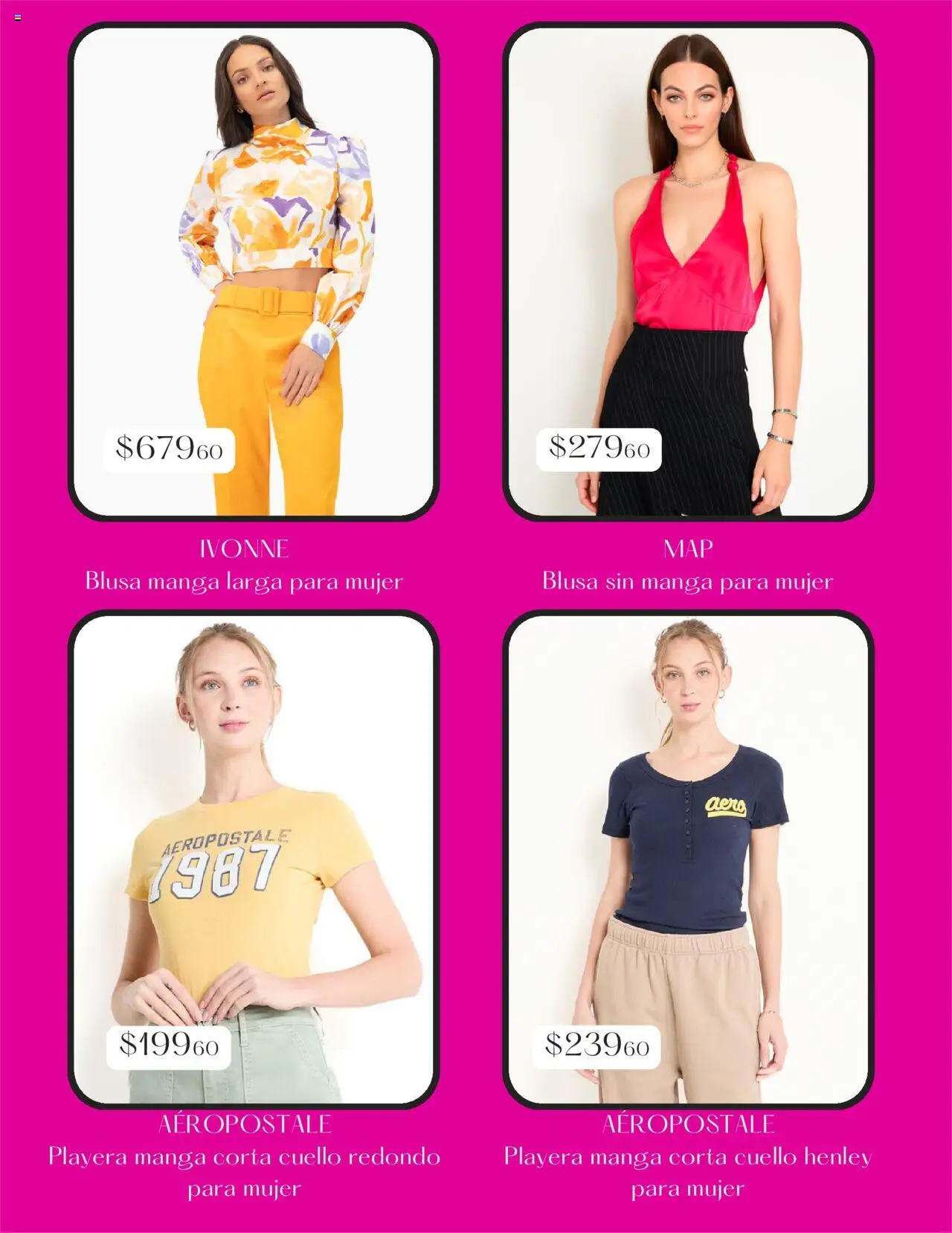 Nuevas ofertas de Liverpool válidas en toda la República Mexicana desde el 01.08.2025. ¡Encuentra las mejores ofertas en Liverpool - Catálogo Verano! | Página: 2 | Productos: Blusa, Manga, Playera