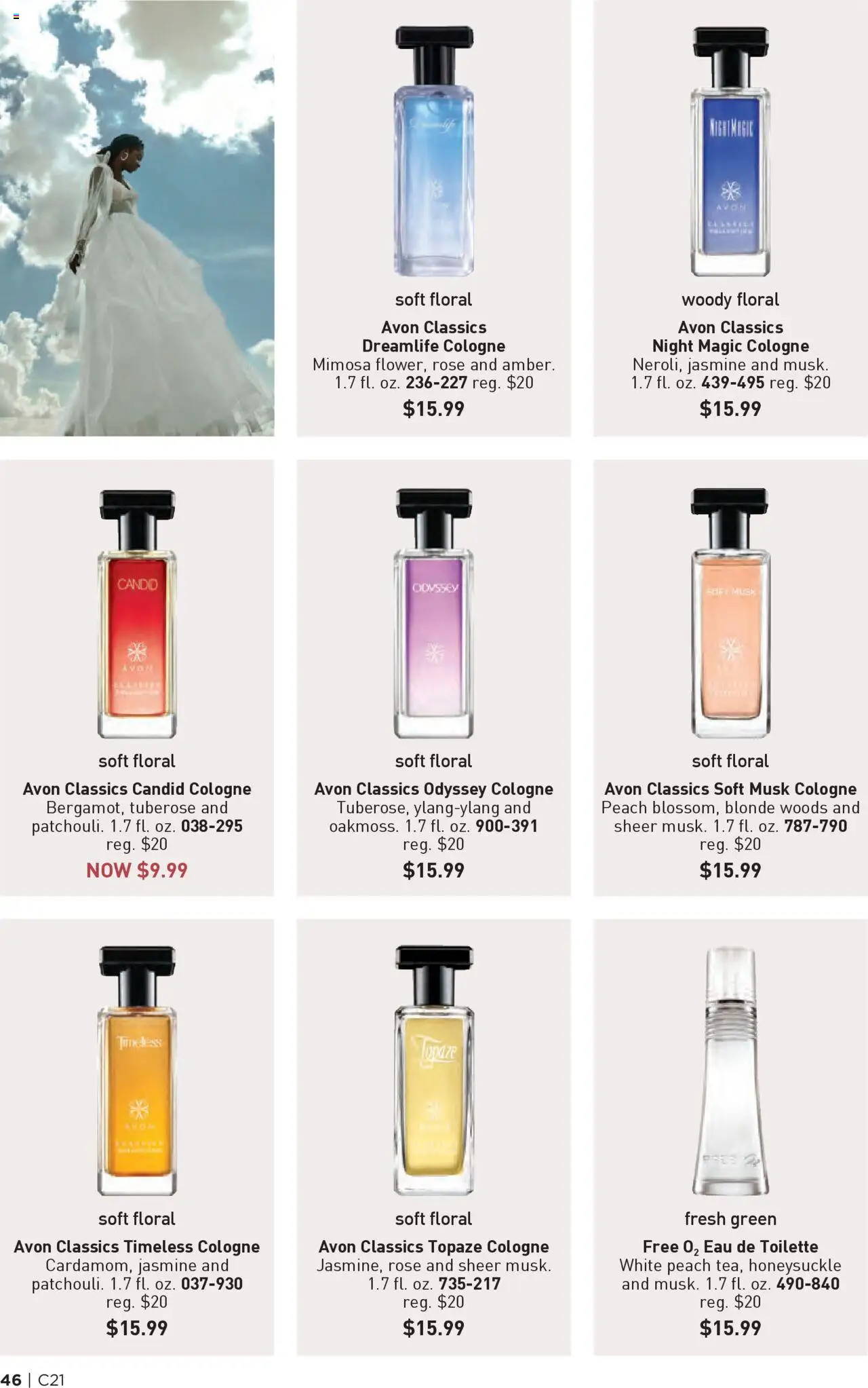 Avon Brochure - valid from 08.10.2025 | Page: 46 | Products: Eau de toilette, Peach