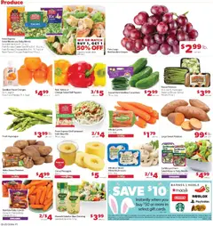 Preview of Family Fare weekly ads valid from 29.03.2026 | Page: 6 | Products: Oranges, Pineapple, Potatoes, Grapes