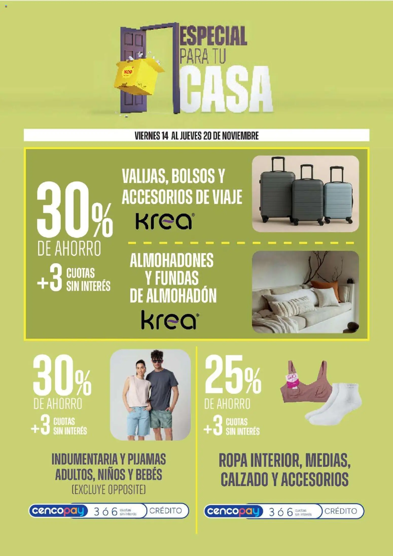 Vea - Ofertas especial para tu casa │ válido desde el 14.11.2025 | Página: 9 | Productos: Almohadon, Ropa