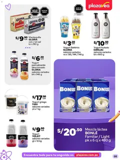 Vista previa de folleto Plaza Vea - Díptico MULTIM B2S de la Plaza Vea válido desde 16.02.2026 | Página: 5 | Productos: Mantequilla, Yogurt
