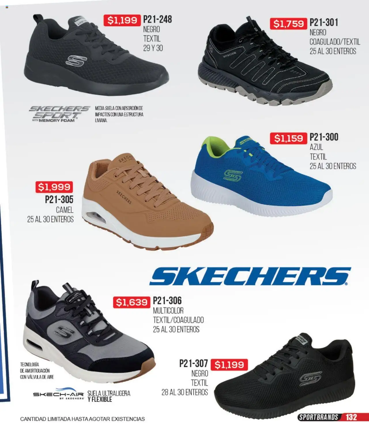 Nuevas ofertas de Cklass válidas en toda la República Mexicana desde el 09.09.2025. ¡Encuentra las mejores ofertas en Cklass - Catálogo Liquidacion Calzado! | Página: 133 | Productos: Válvula, Flexible