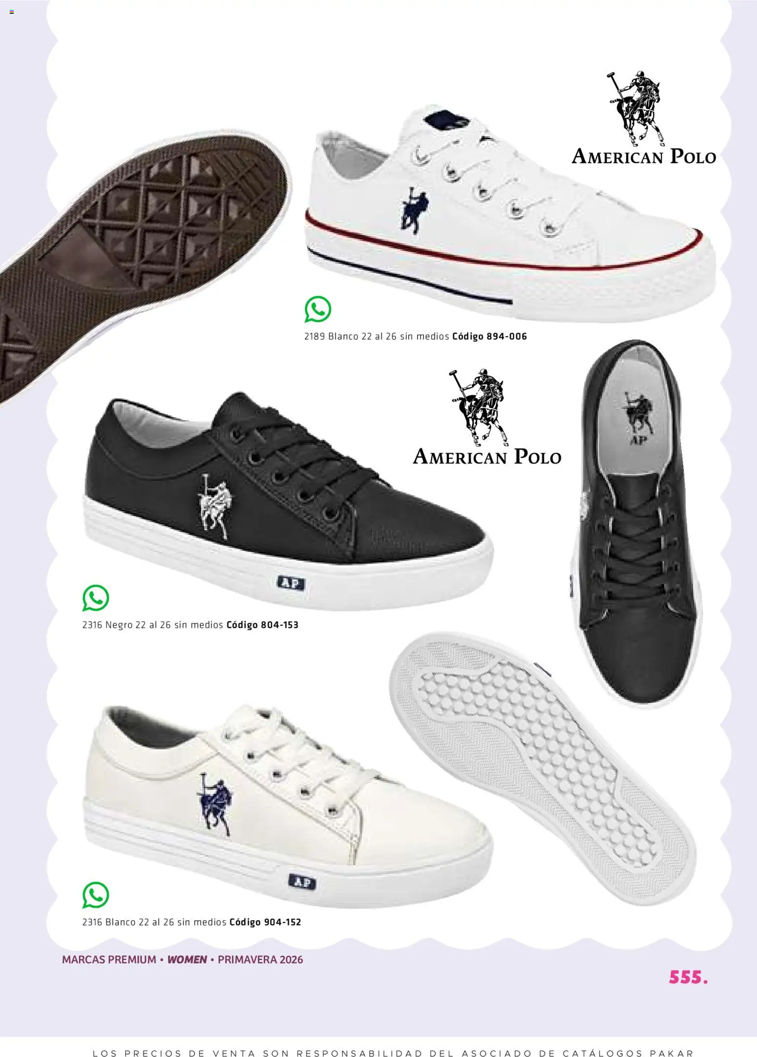 Nuevas ofertas de SC Pakar válidas en toda la República Mexicana desde el 27.02.2026. ¡Encuentra las mejores ofertas en SC Pakar catálogo Premium Women! | Página: 555