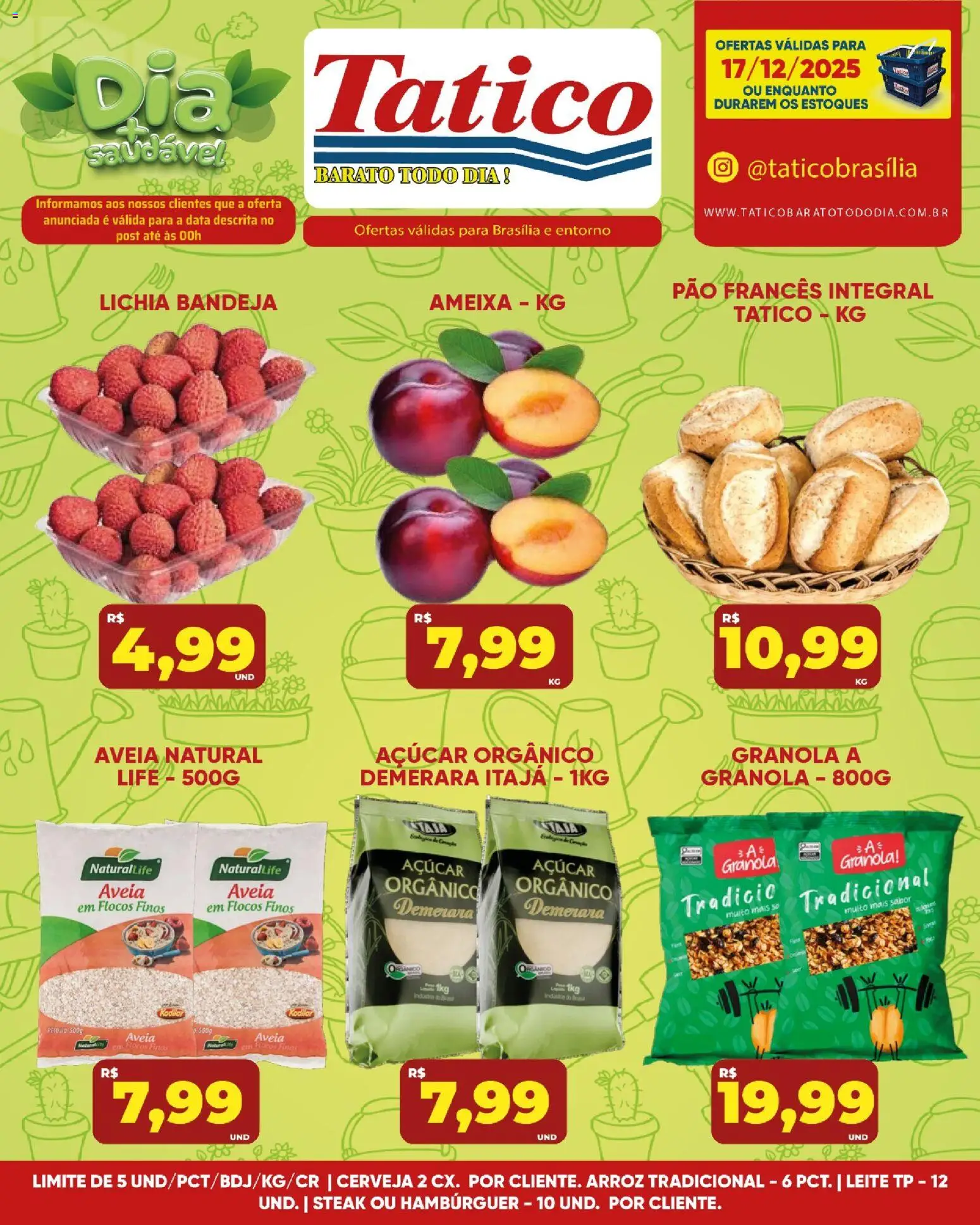 Tatico Folheto - válido de 17.12.2025 | Página: 10 | Produtos: Kodilar, Arroz, Hambúrguer, Ameixa