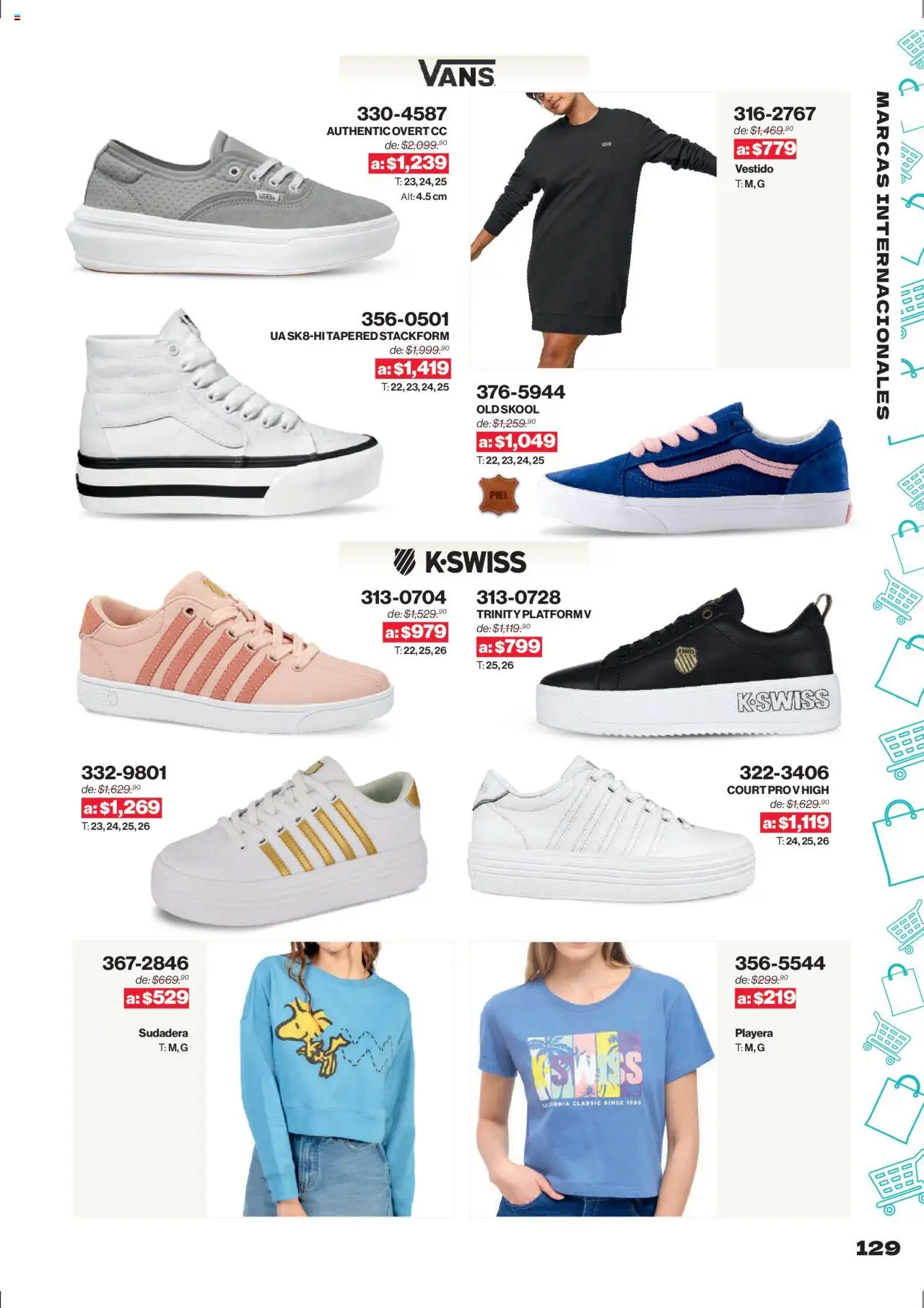 Nuevas ofertas de Andrea válidas en toda la República Mexicana desde el 10.08.2025. ¡Encuentra las mejores ofertas en Andrea - Catálogo Outlet! | Página: 129 | Productos: Sudadera, Vestido, Playera