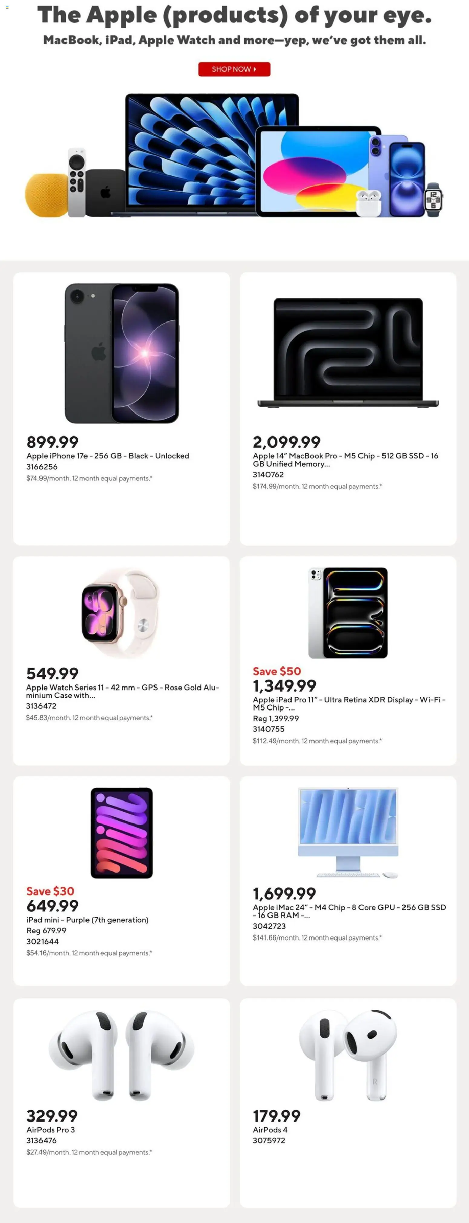 Staples flyer valid from 17.04.2026 | Page: 12 | Products: Watch, Case