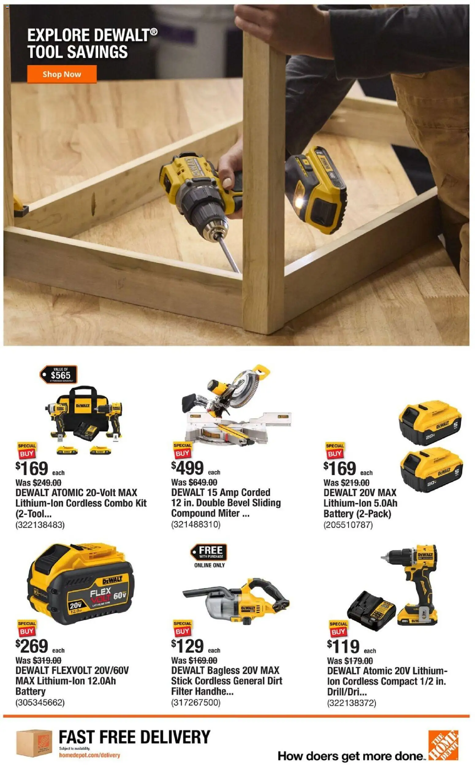 Home Depot Weekly Ad - PA - valid from 11.12.2025 | Page: 10 | Products: Battery