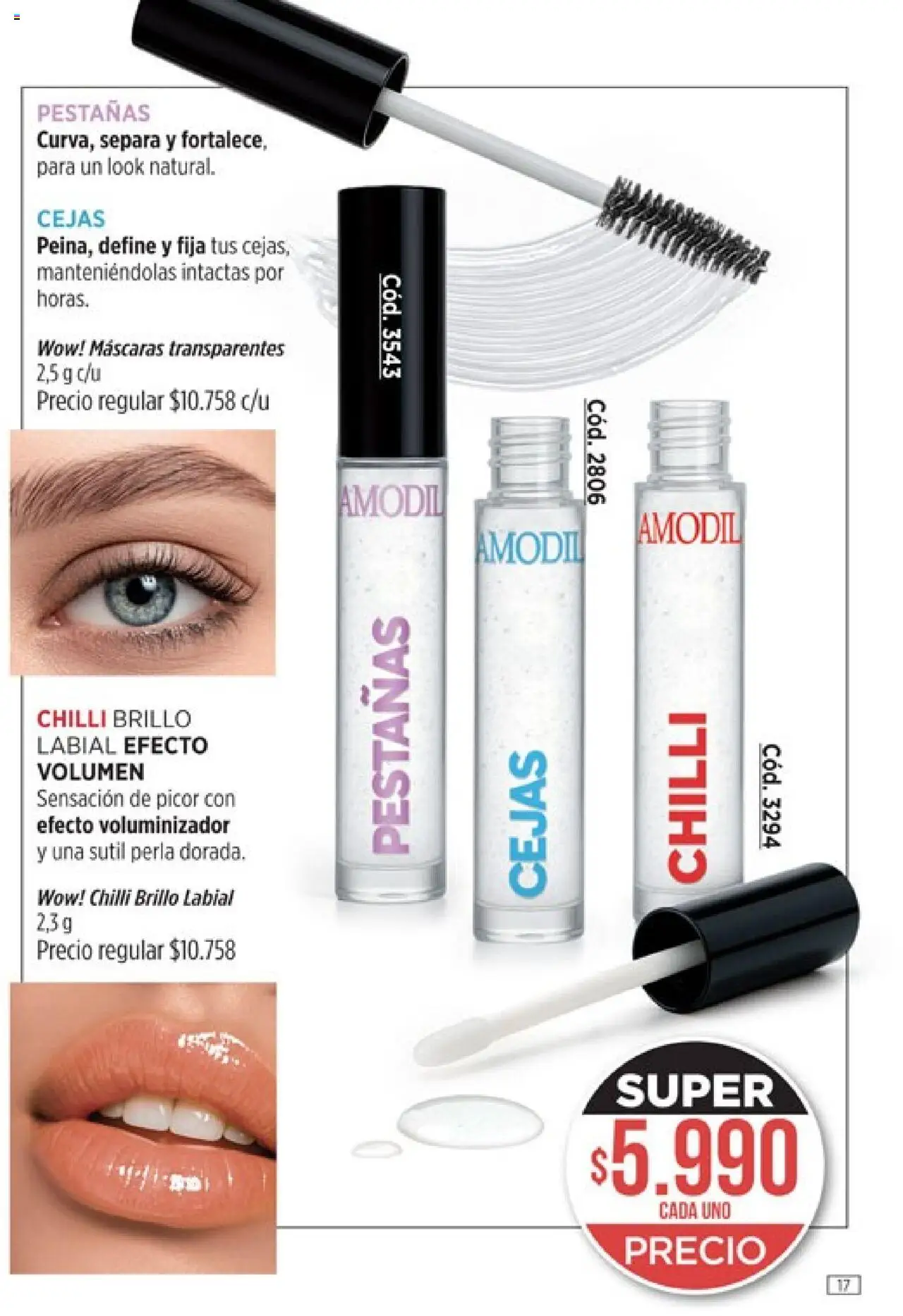Catálogo Amodil Campaña 12 │ válido desde el 26.06.2025 | Página: 17 | Productos: Brillo