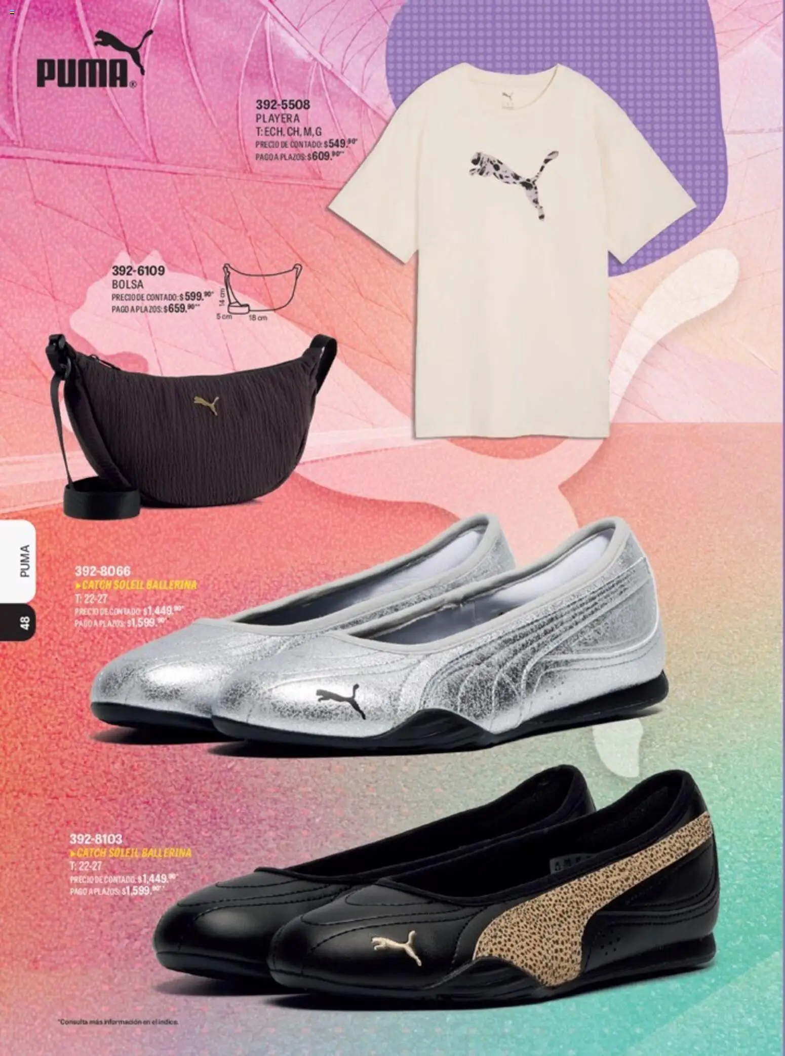 Nuevas ofertas de Andrea válidas en toda la República Mexicana desde el 15.04.2026. ¡Encuentra las mejores ofertas en Andrea catálogo Lo mejor en marcas! | Página: 39 | Productos: Bolsa, Playera