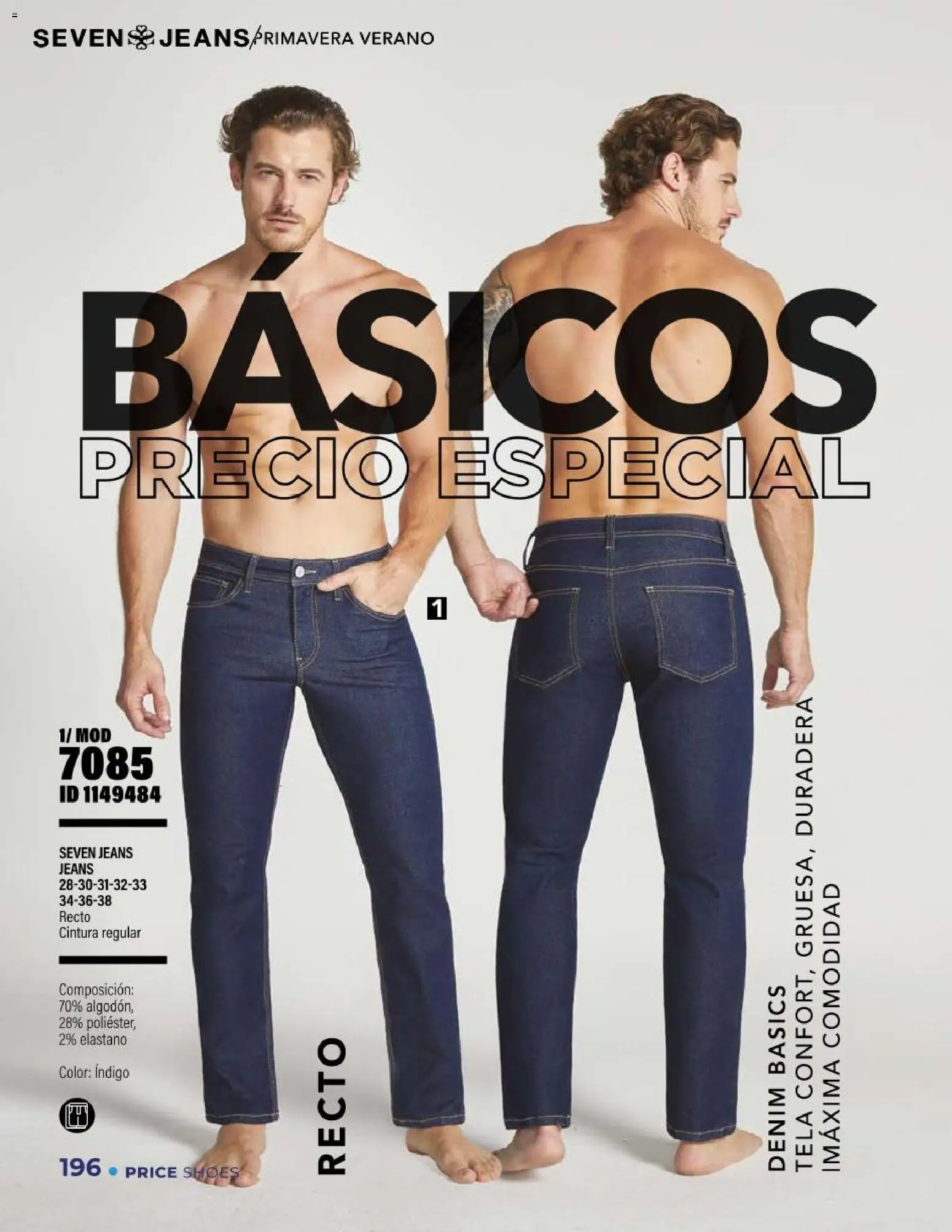 Nuevas ofertas de Price Shoes válidas en toda la República Mexicana desde el 05.02.2026. ¡Encuentra las mejores ofertas en Price Shoes catálogo Jeans! | Página: 196