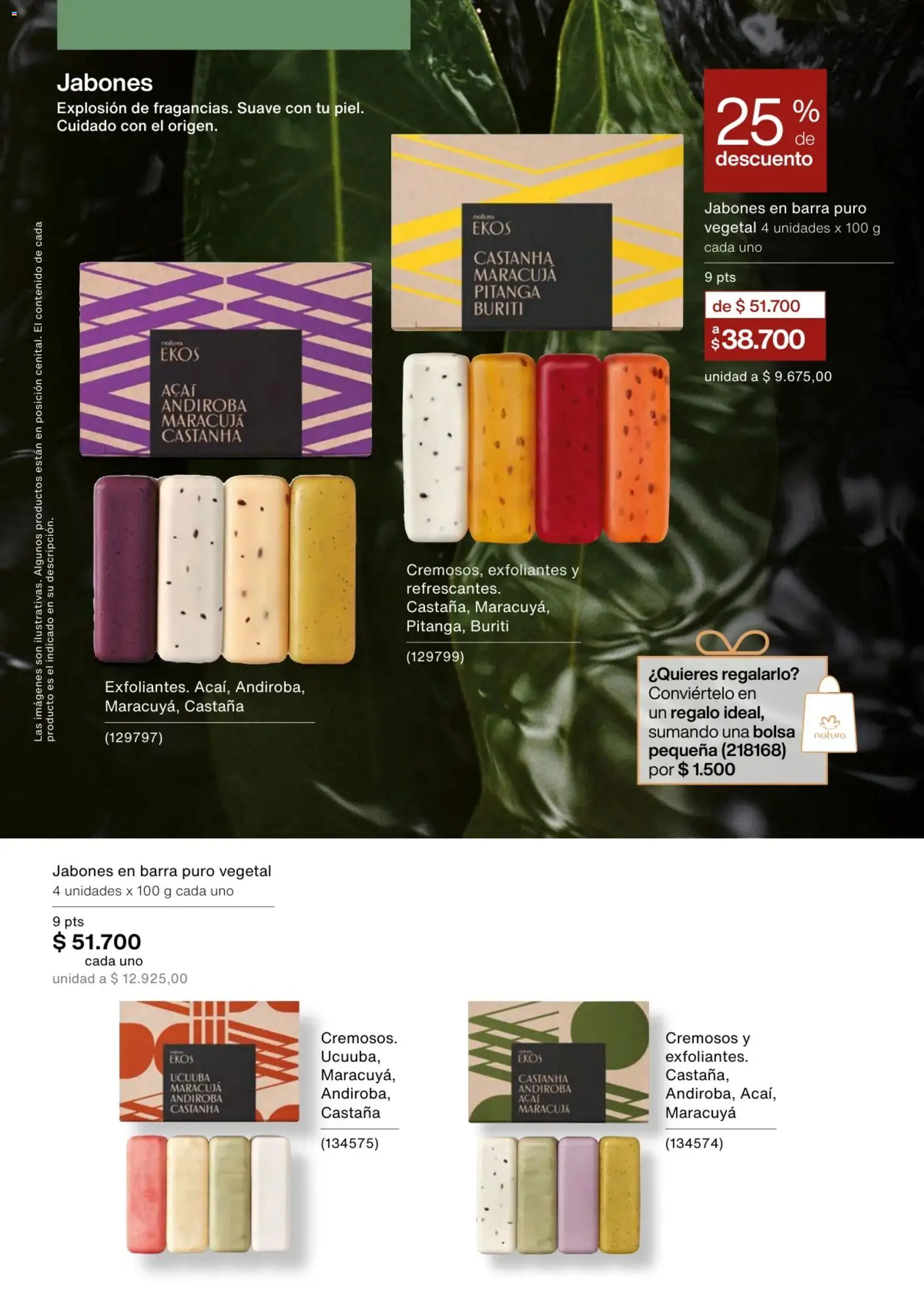 Natura revista - valida desde el 02.01.2026 | Página: 110 | Productos: Bolsa, Maracuyá, Tobillera
