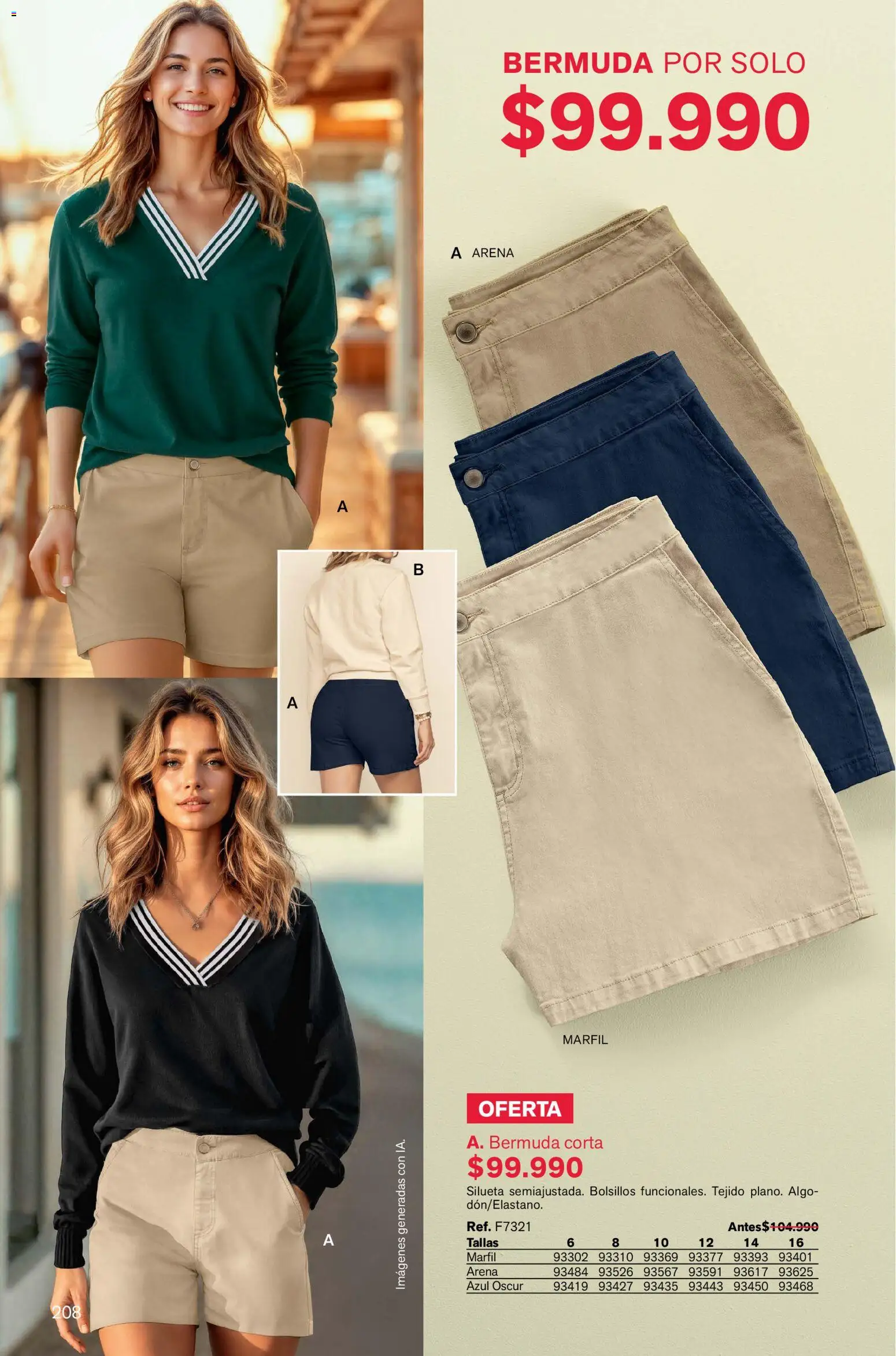 Leonisa revista - valida desde el 02.01.2026 | Página: 208 | Productos: Bermuda