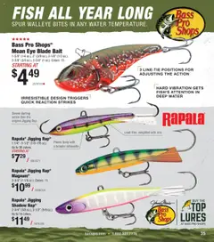Preview of Cabela's weekly ads valid from 27.03.2025 | Page: 35 | Products: Zinc, Fish, Water, Bait