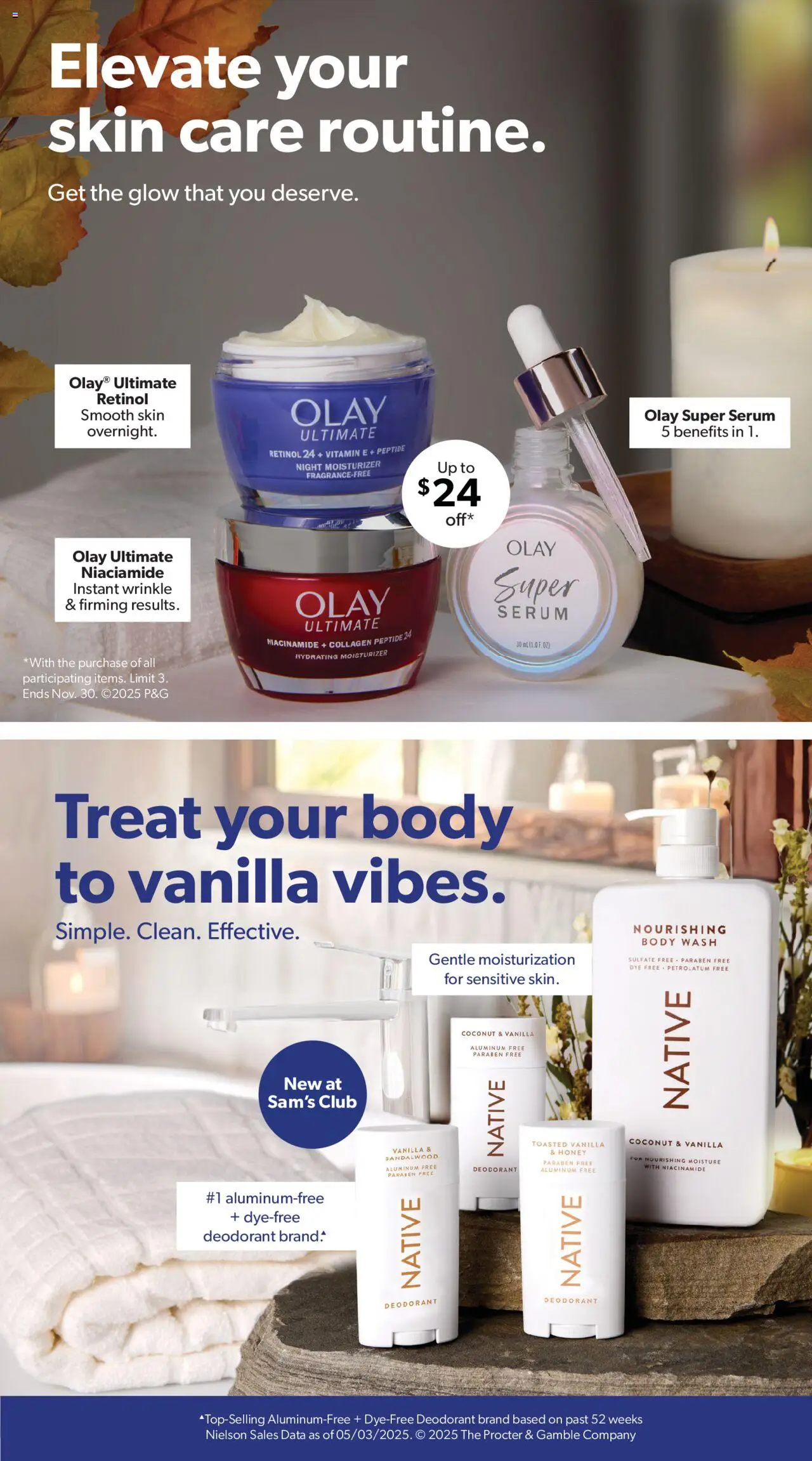 Sam's Club Black Friday - valid from 29.10.2025 | Page: 20 | Products: Vitamin, Deodorant, Body Wash