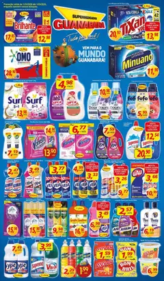 Guanabara promoção - Pré-Visualização do folheto da loja Supermercados Guanabara, válido de 11.04.2026 | Página: 11 | Produtos: Purificador de ar, Alvejante, Detergente, Perfumes
