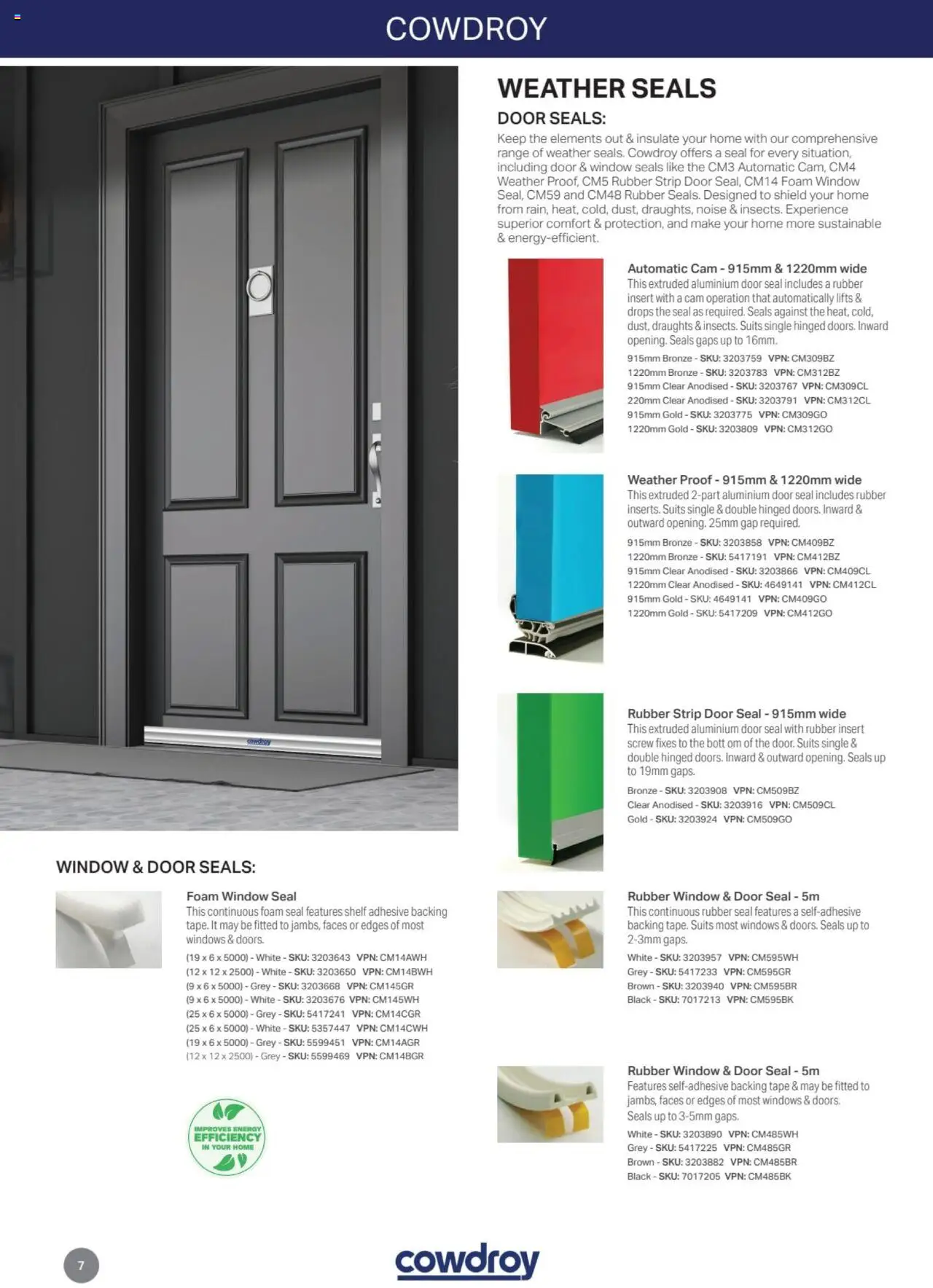 Mitre 10 catalogue - valid from 06.11.2024 | Page: 7 | Products: Shelf, Door, Sustainable, Strip