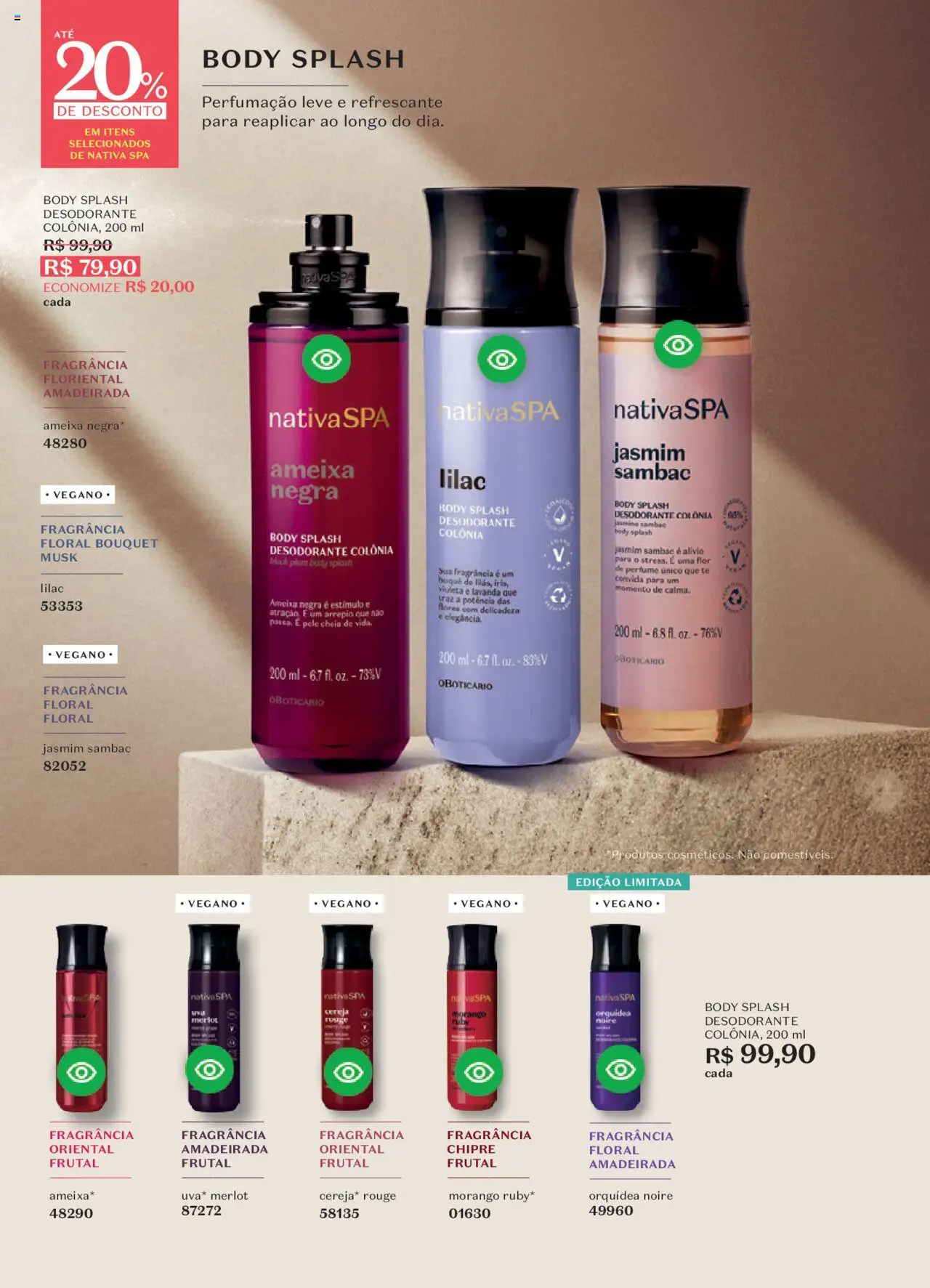 O Boticário Folheto - válido de 22.09.2025 | Página: 153 | Produtos: Cereja, Perfume, Flores, Ameixa