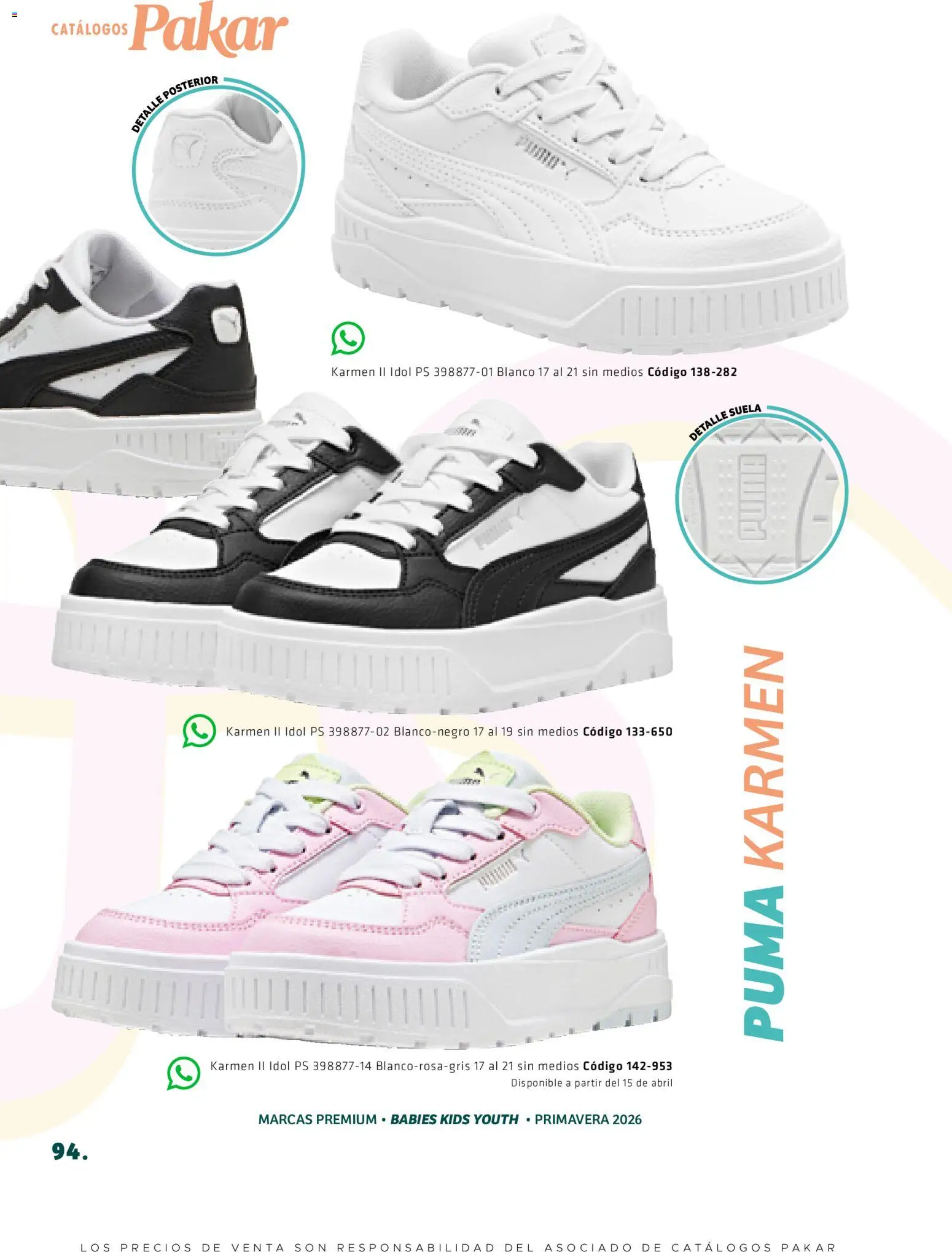 Nuevas ofertas de SC Pakar válidas en toda la República Mexicana desde el 27.02.2026. ¡Encuentra las mejores ofertas en SC Pakar catálogo Premium Kids! | Página: 94