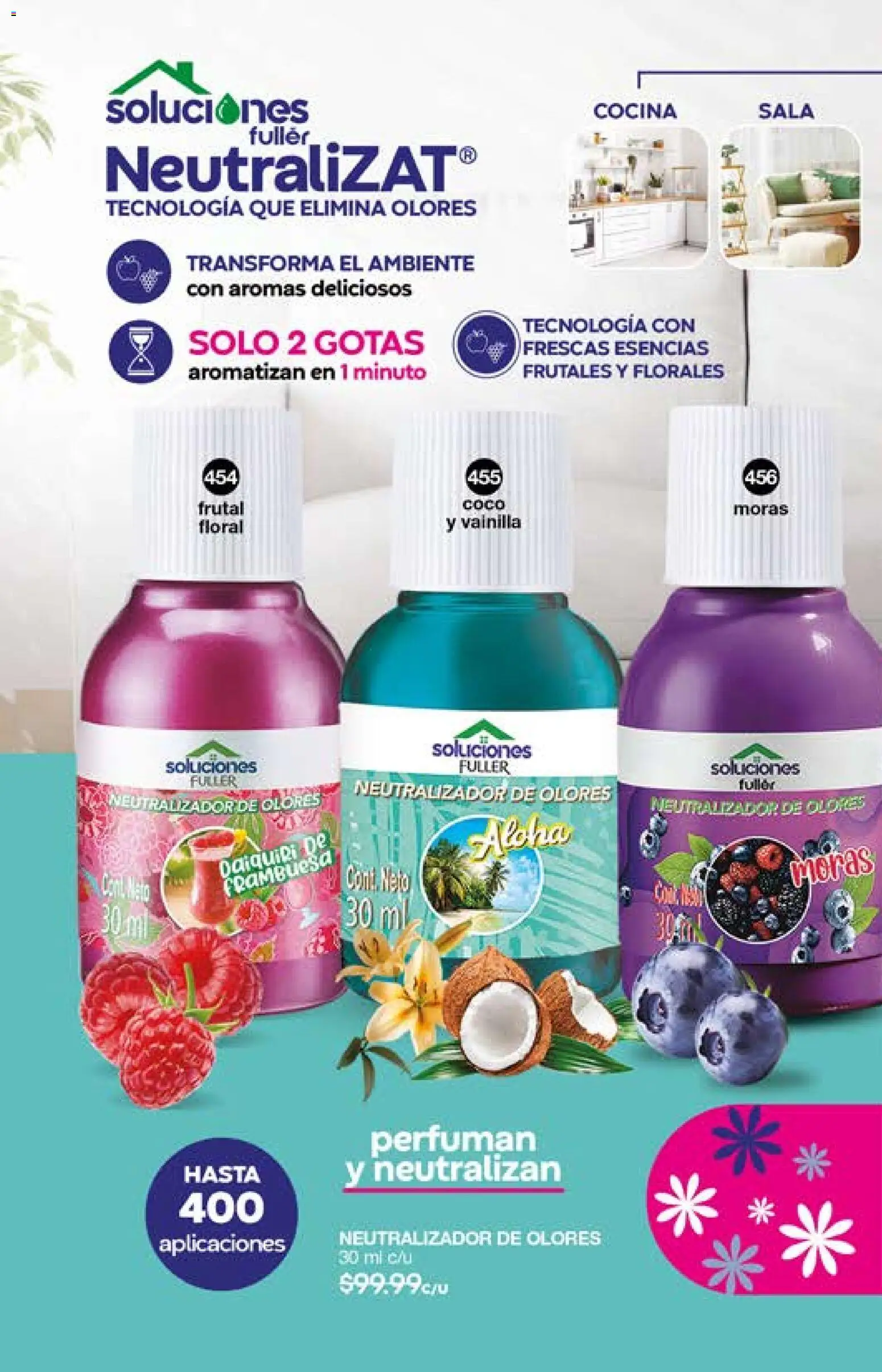 Nuevas ofertas de Fuller válidas en toda la República Mexicana desde el 29.04.2026. ¡Encuentra las mejores ofertas en Fuller campaña 2 2026! | Página: 108 | Productos: Esencias, Cocina