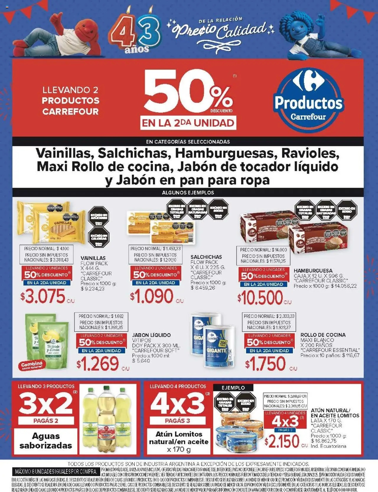 Carrefour Market catálogo - Corrientes │ válido desde el 01.10.2025 | Página: 10 | Productos: Aceite, Jabón, Limón, Ropa