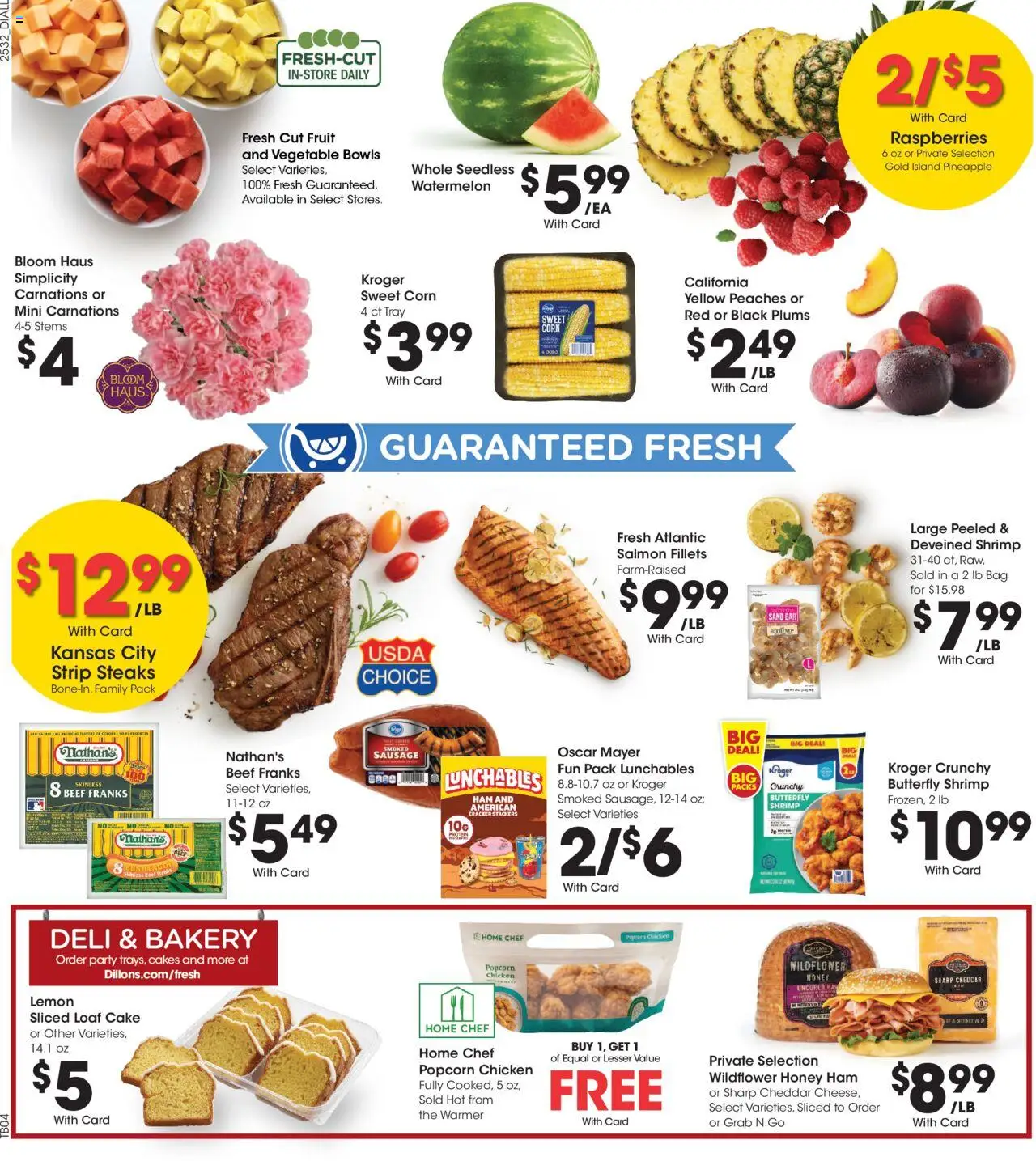 Dillons Weekly Ad - valid from 10.09.2025 | Page: 10 | Products: Beef, Lemon, Sausage, Watermelon