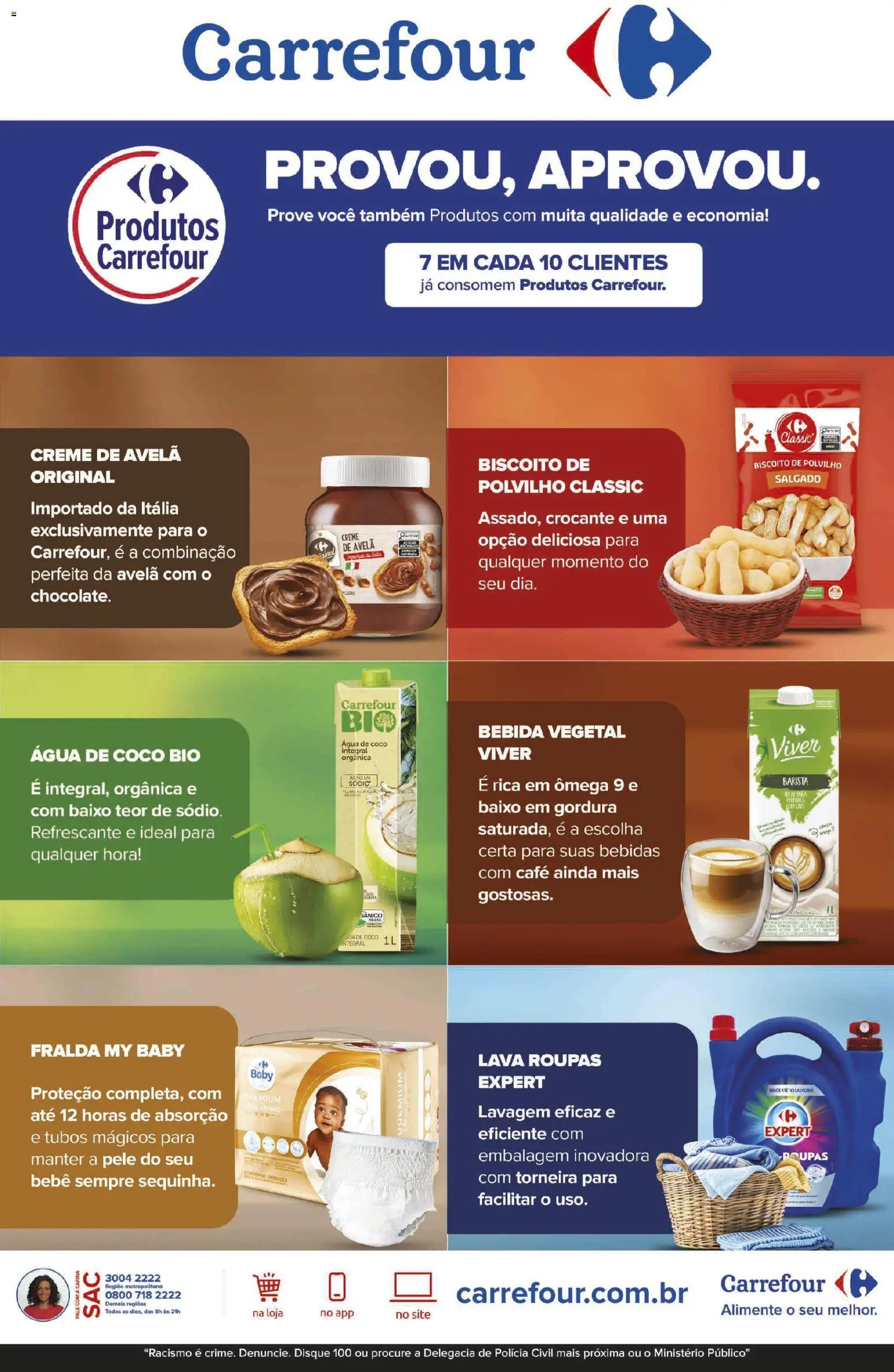 Carrefour Folheto - válido de 17.04.2026 | Página: 4 | Produtos: Biscoito, Creme, Torneira, Creme de avelã