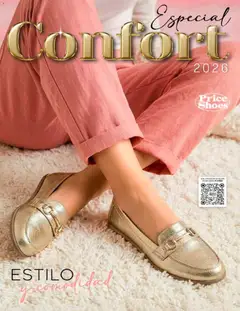Vista previa de Price Shoes catálogo Especial Confort, nuevo folleto de la tienda, válido en México a partir del 23.04.2026