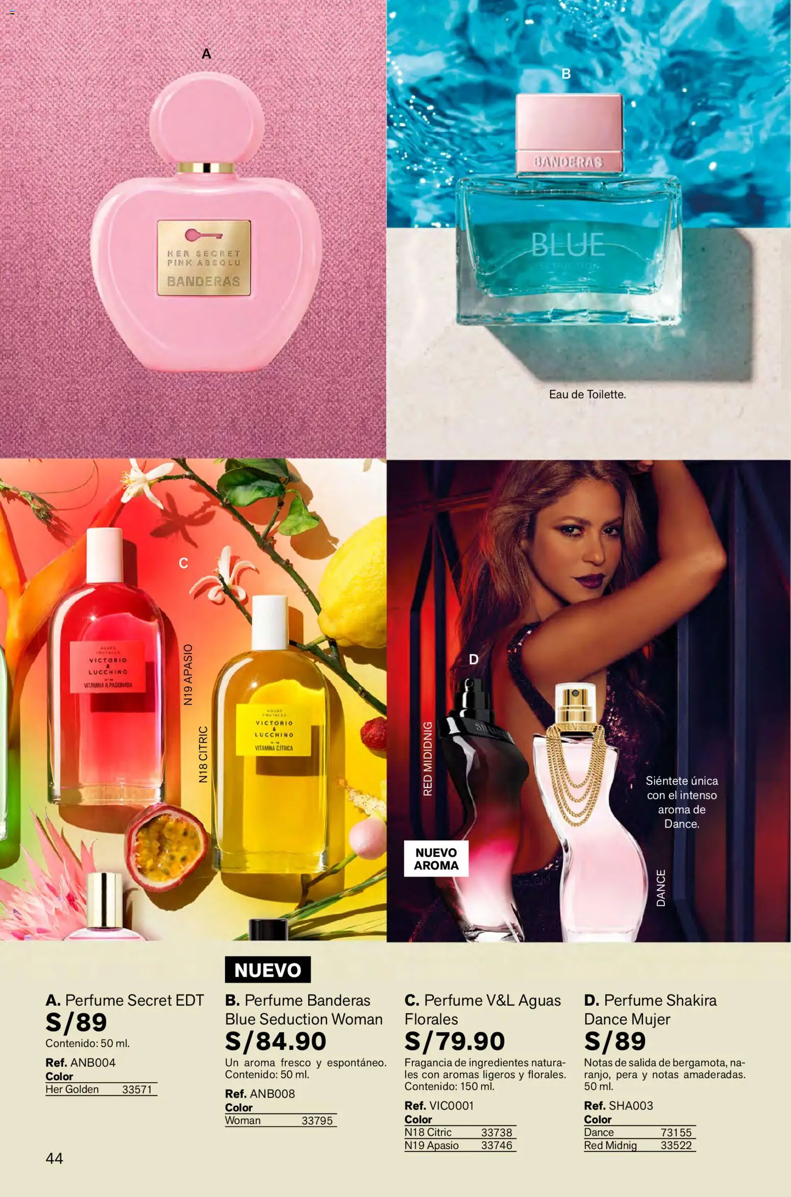 Catálogo Leonisa válido desde 26.12.2025 | Página: 44 | Productos: Perfume, Fragancia