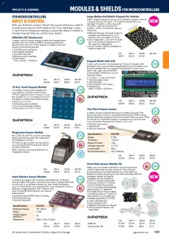 Preview of Jaycar Engineering & Scientific Catalogue 2025/2026  - valid from 09.07.2025 | Page: 149
