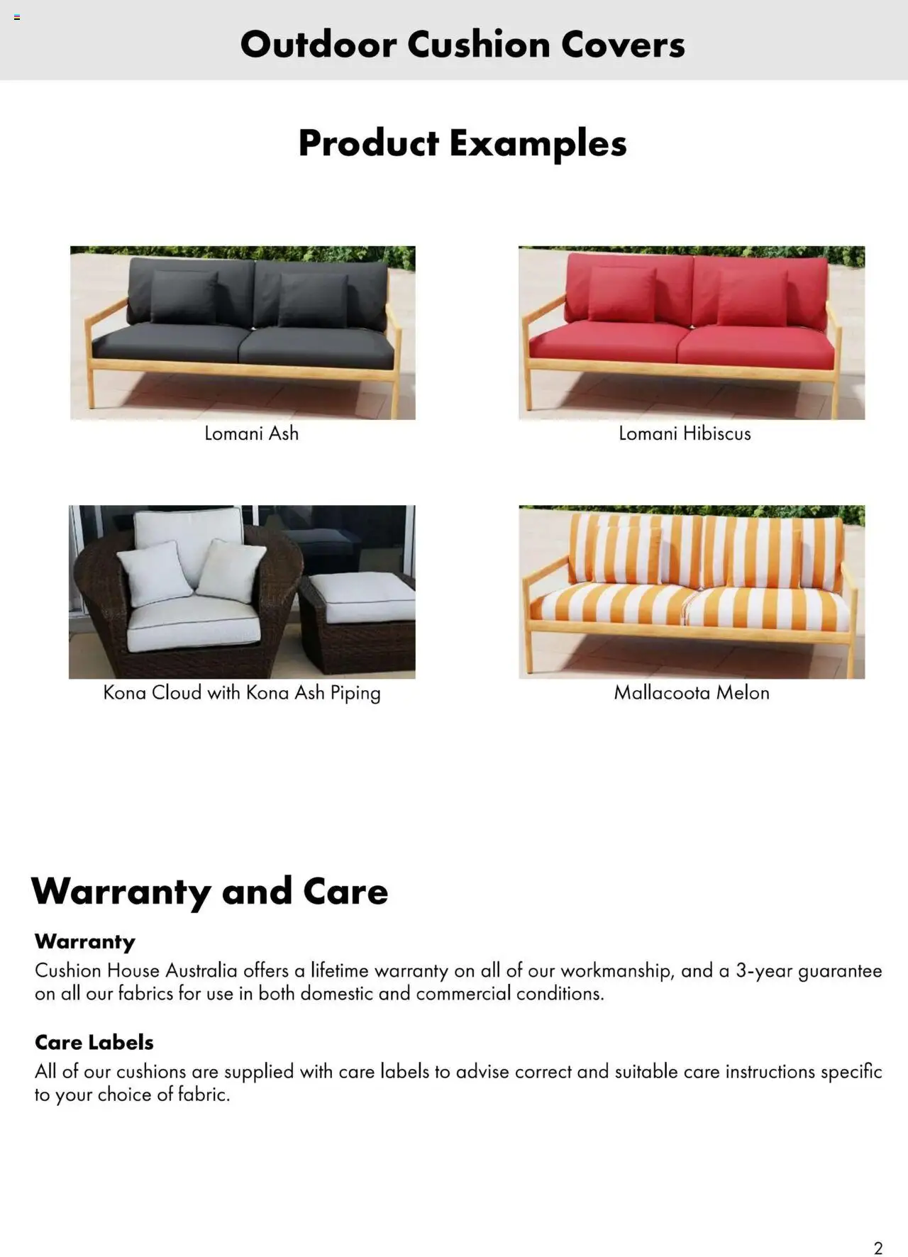 Bunnings Warehouse catalogue - valid from 28.11.2024 | Page: 2 | Products: Cushion, Melon, Domestic