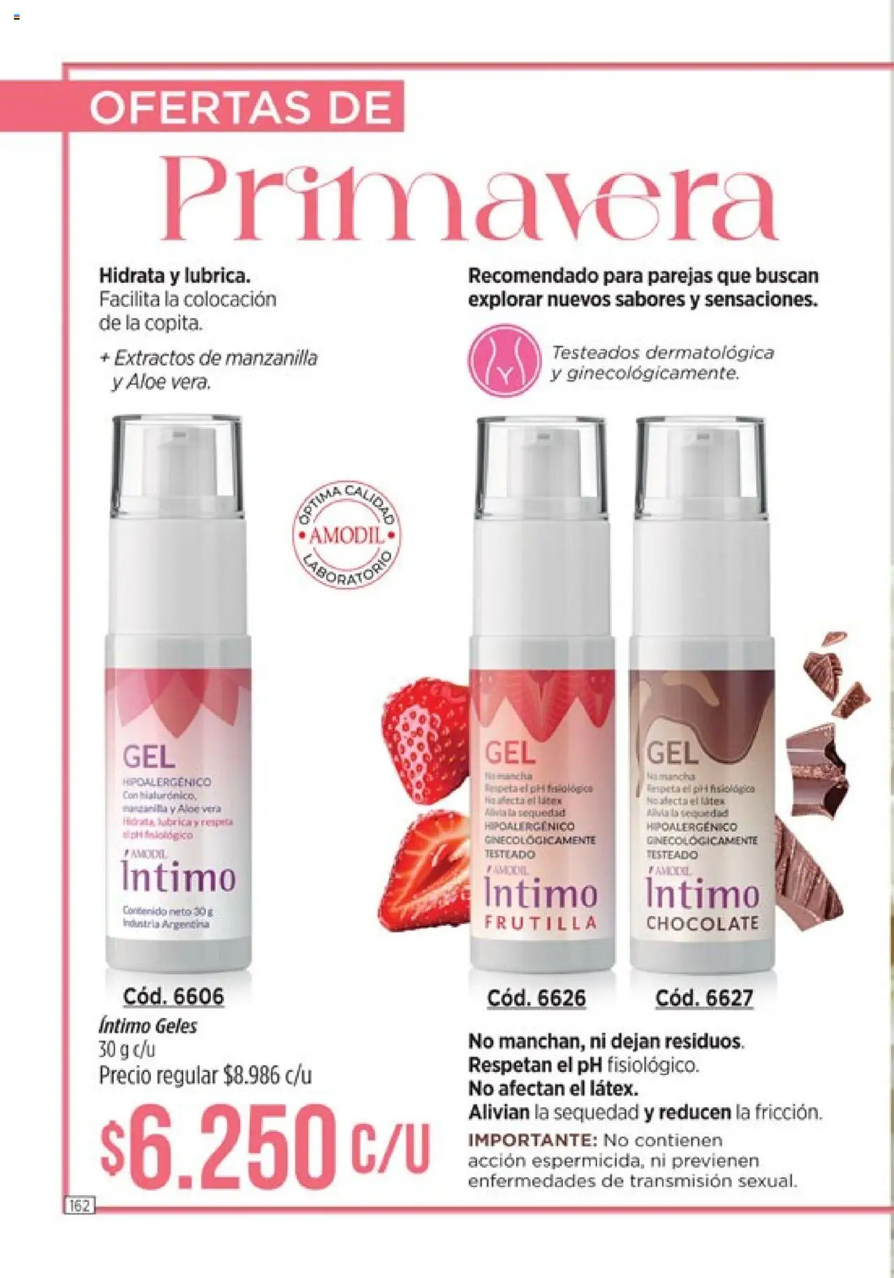 Catálogo Amodil Campaña 14 │ válido desde el 19.08.2025 | Página: 162 | Productos: Frutilla, Chocolate