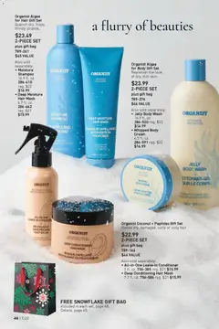 Preview of Avon weekly ads valid from 22.10.2025 | Page: 48 | Products: Mask, Body cream, Cream, Bag
