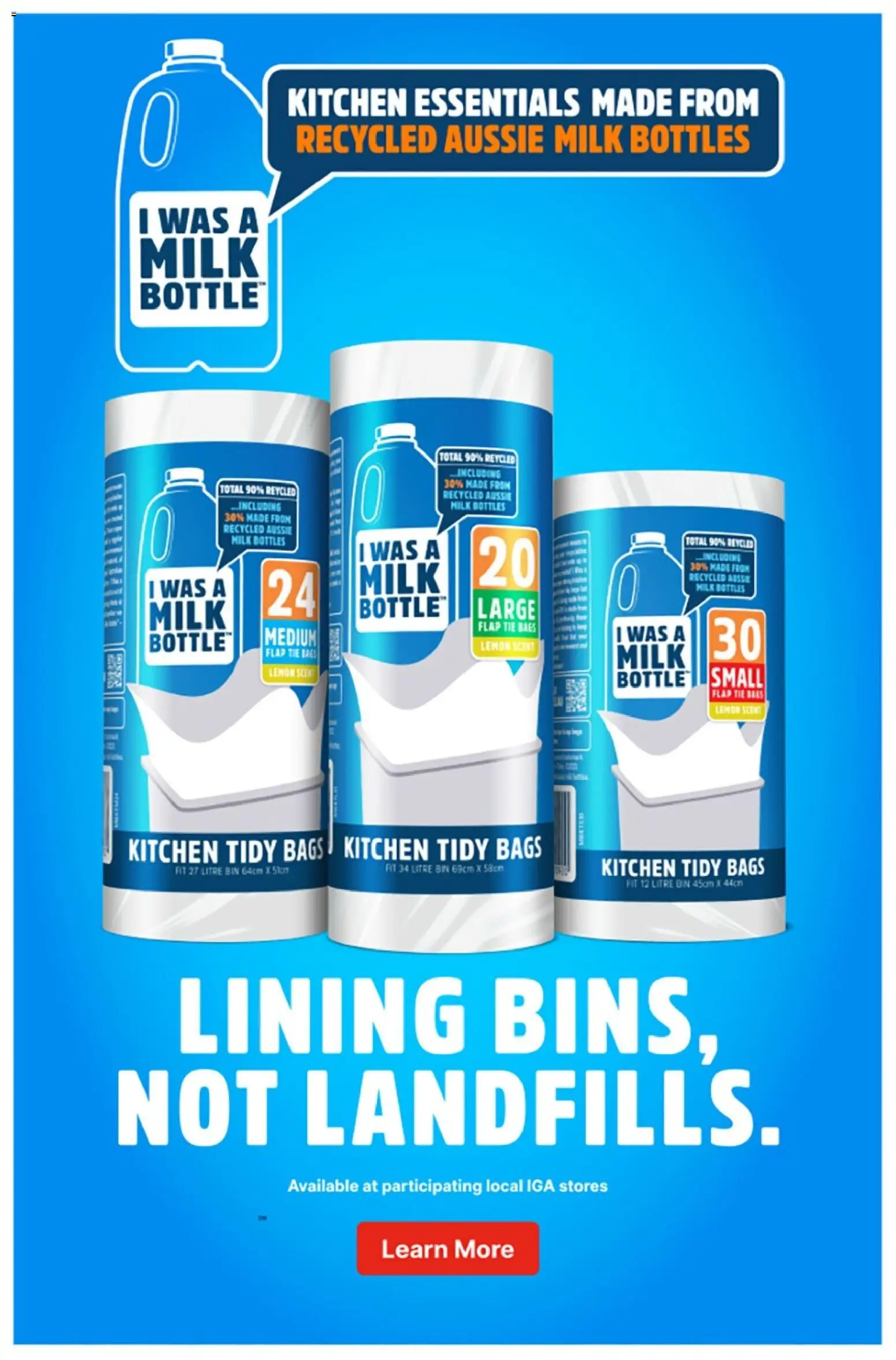 IGA catalogue - valid from 22.04.2026 | Page: 35 | Products: Milk, Lemon, Tie