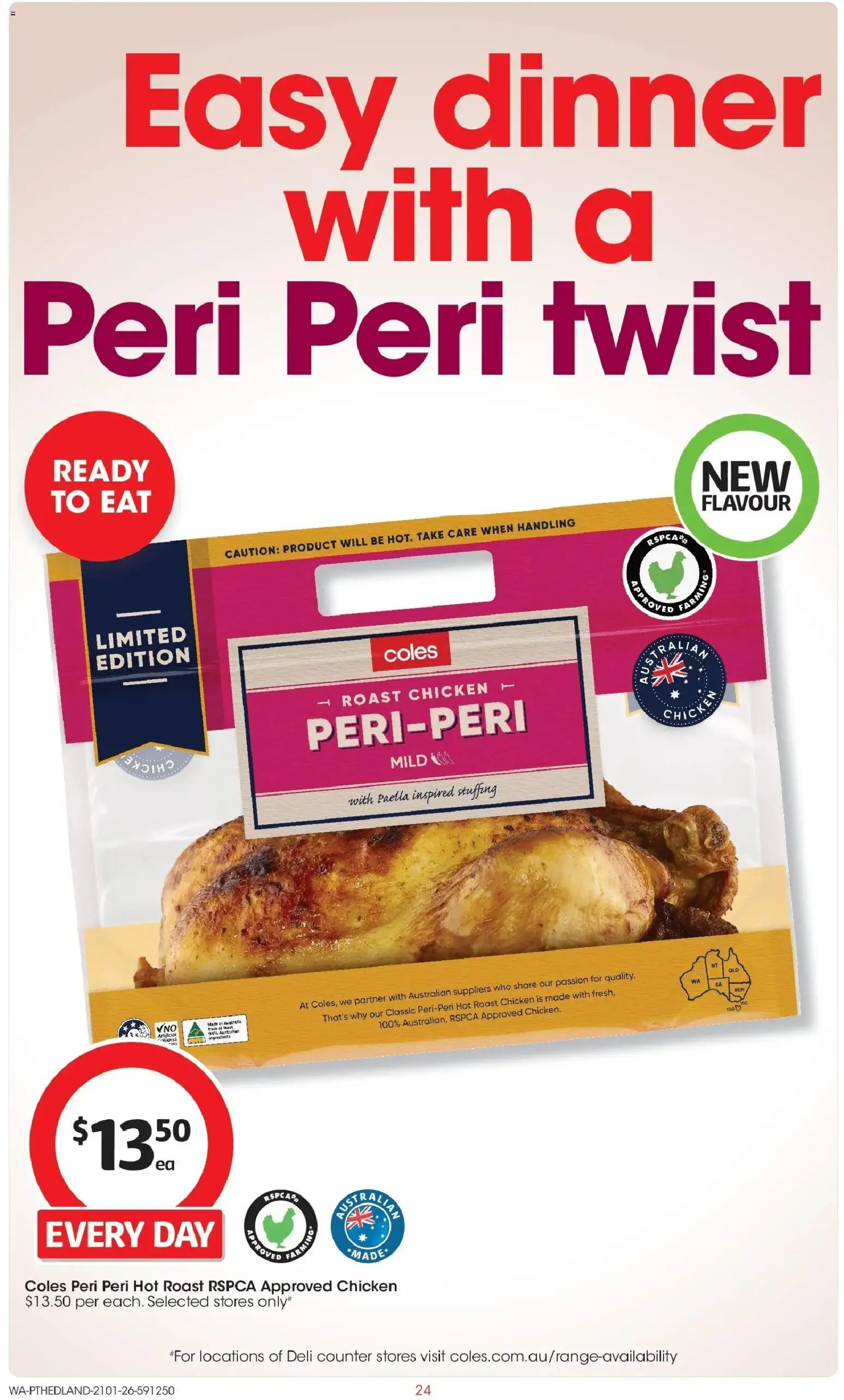 Coles catalogue - valid from 21.01.2026 | Page: 24 | Products: Chicken