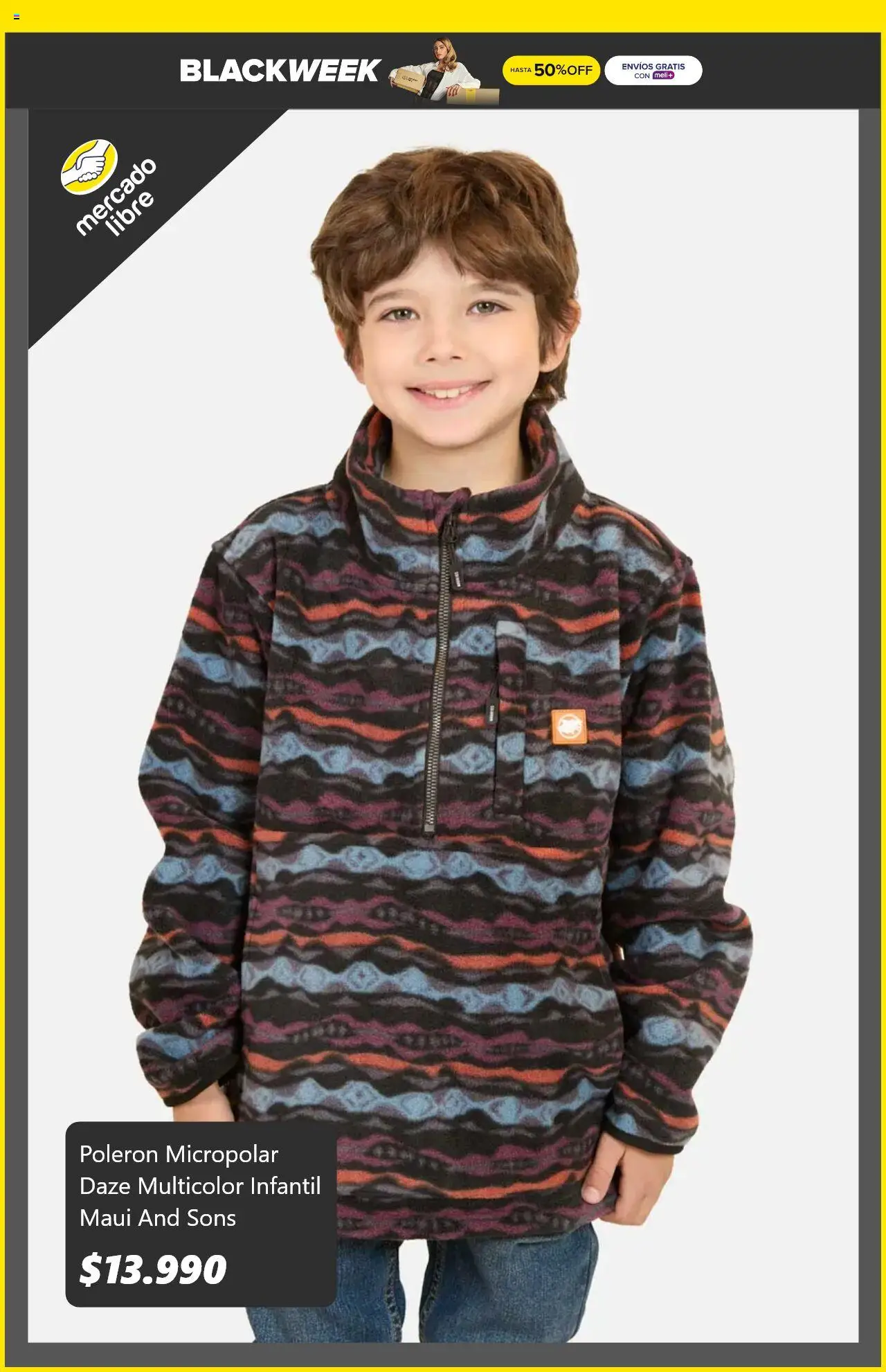 Mercado Libre ofertas  │ válido desde el 01.08.2025 | Página: 2 | Productos: Poleron