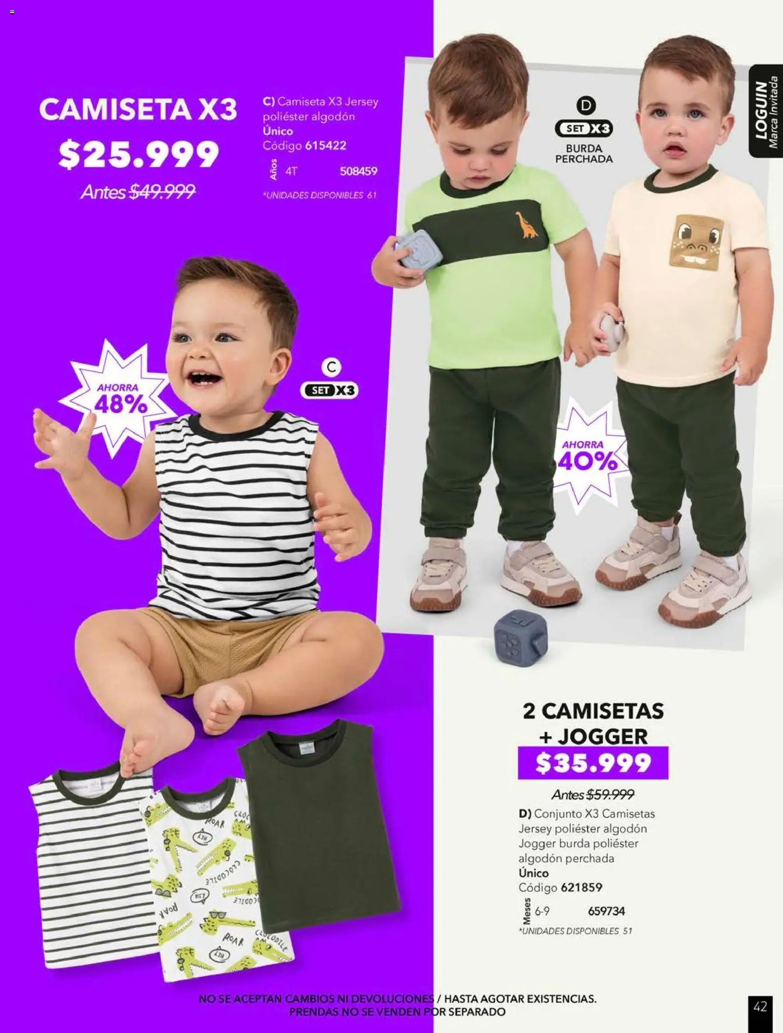 Pacifika revista - valida desde el 01.08.2026 | Página: 239 | Productos: Algodón, Camiseta, Conjunto