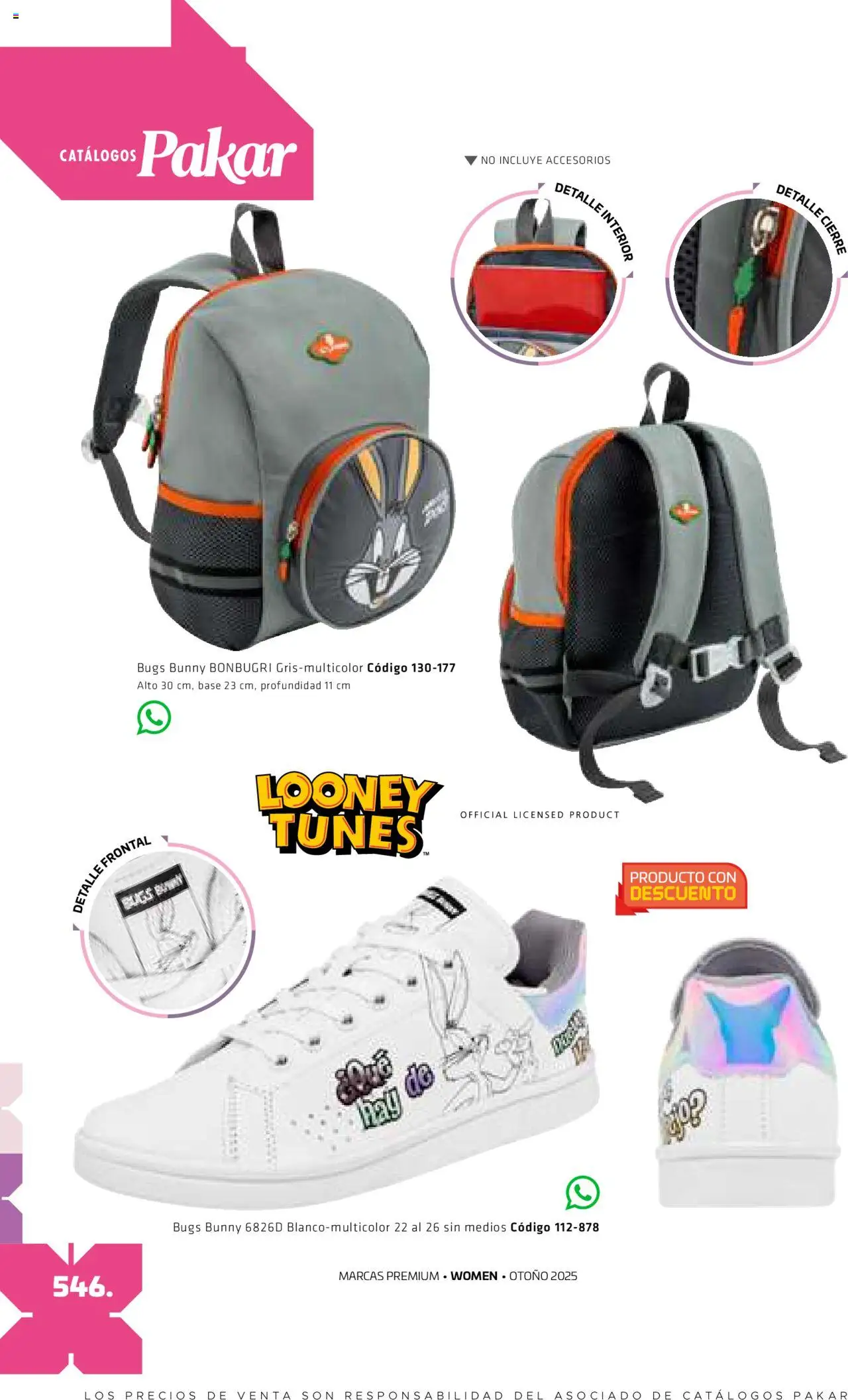 Nuevas ofertas de SC Pakar válidas en toda la República Mexicana desde el 29.08.2025. ¡Encuentra las mejores ofertas en SC Pakar - Catálogo Otoño Women! | Página: 546