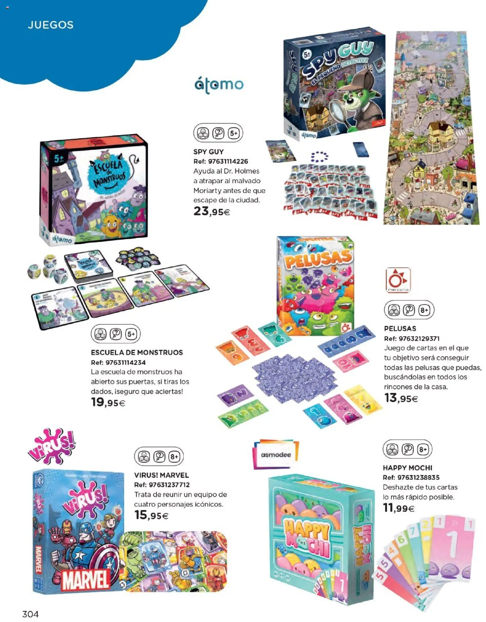 Nuevas ofertas de El Corte Inglés válidas en toda la República Mexicana desde el 27.10.2025. ¡Encuentra las mejores ofertas en El Corte Inglés catálogo Juguetes! | Página: 304 | Productos: Juego