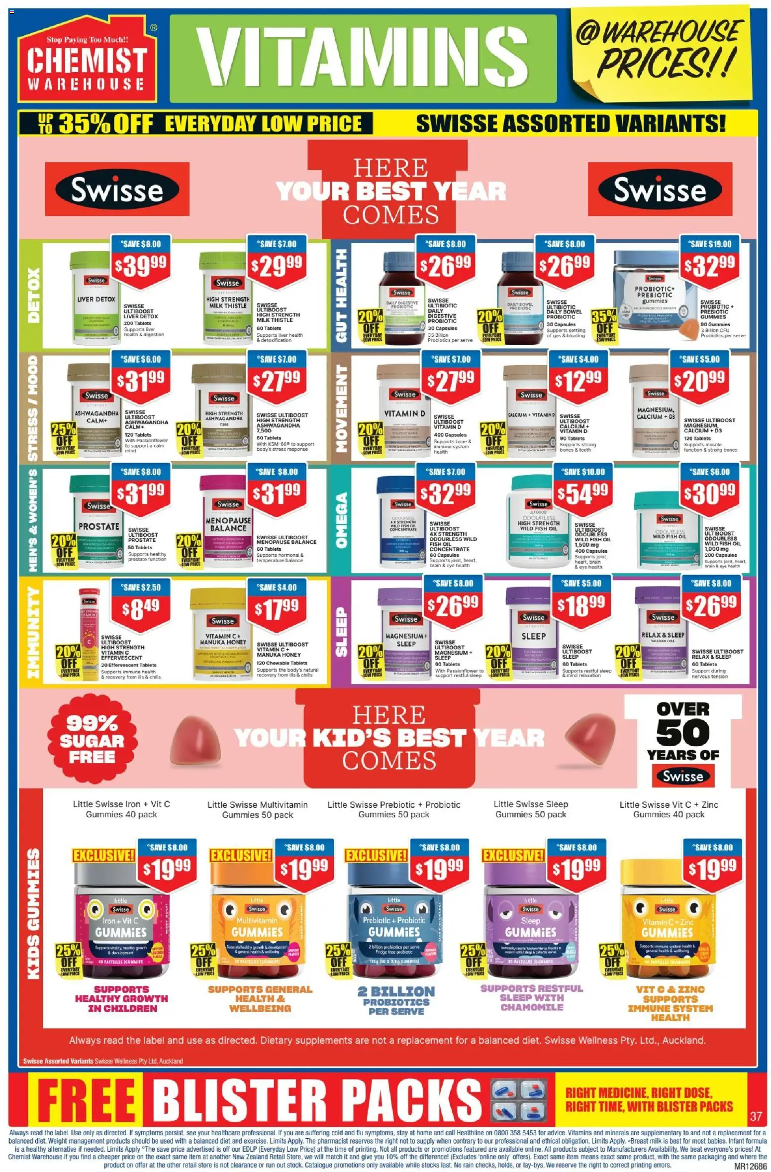 Chemist Warehouse catalogue from 08.01.2026 | Page: 37