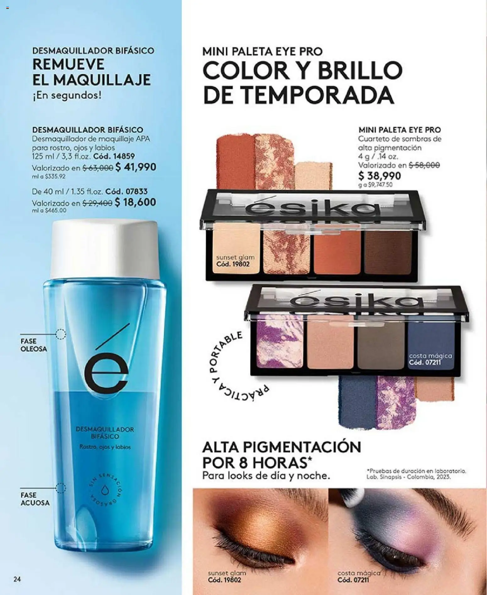 Ésika revista - valida desde el 01.02.2026 | Página: 24 | Productos: Brillo, Maquillaje