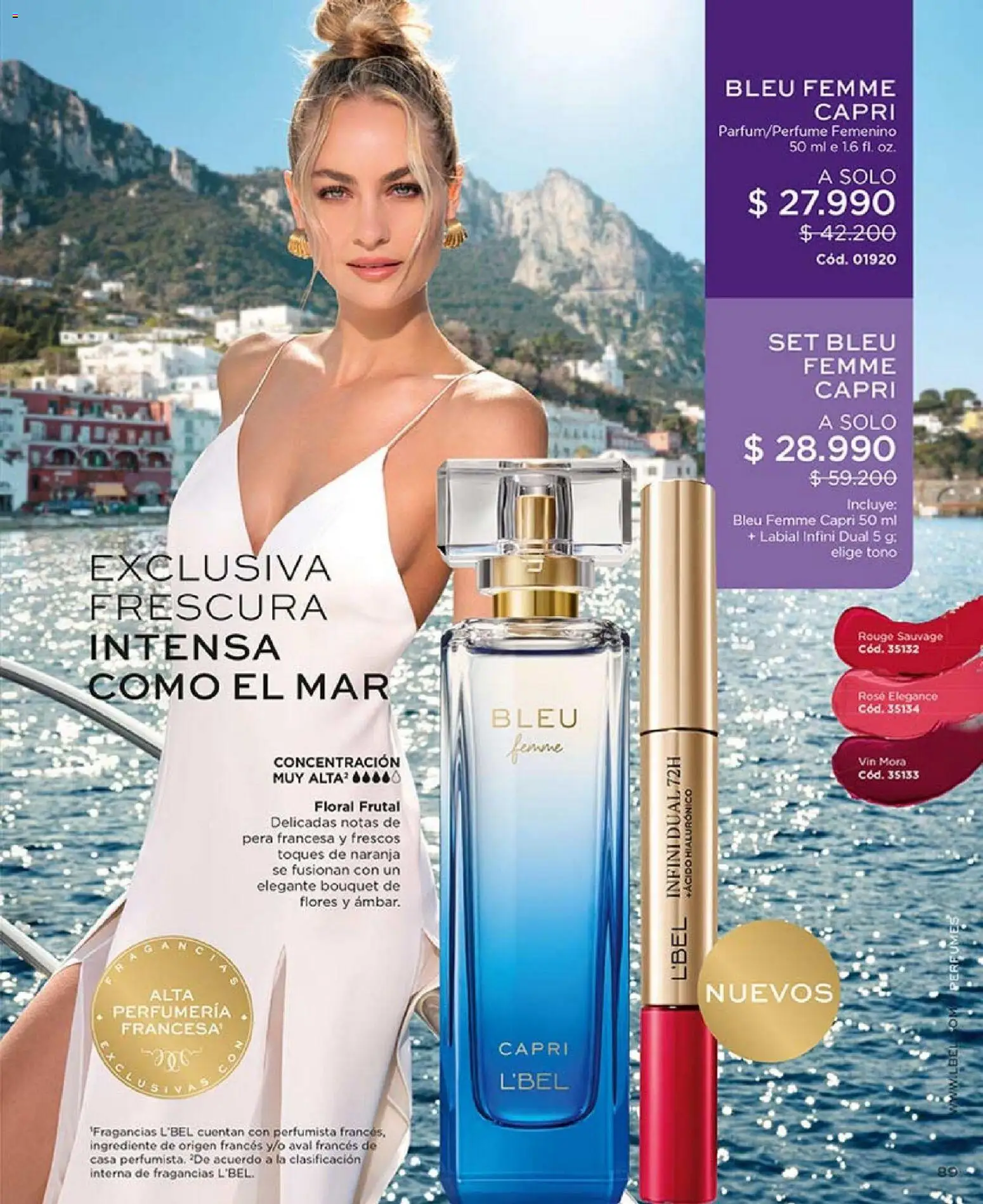 Catálogo L'Bel Campaña2x │ válido desde el 16.01.2026 | Página: 89 | Productos: Labial, Pera