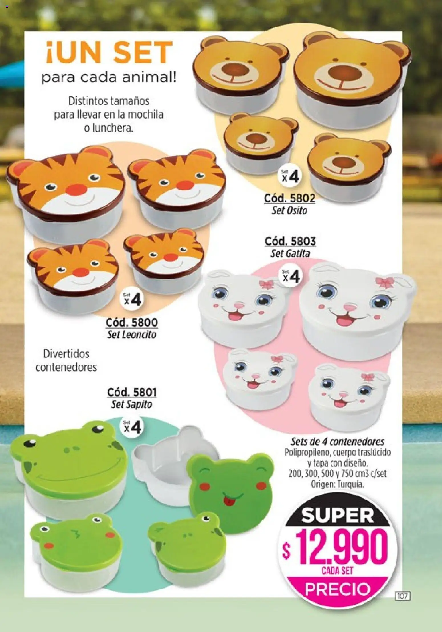 Catálogo Amodil Campaña 3 │ válido desde el 01.03.2026 | Página: 107 | Productos: Mochila