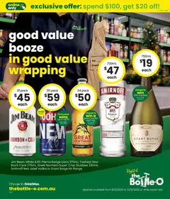 Preview of The Bottle-O Catalogue Wickham, Deniliquin, The Oaks - valid from 08.12.2025