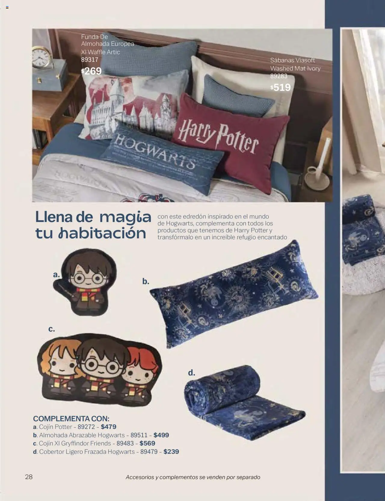 Nuevas ofertas de Vianney válidas en toda la República Mexicana desde el 24.01.2025. ¡Encuentra las mejores ofertas en Vianney catálogo Chavos! | Página: 30 | Productos: Cobertor, Funda, Almohada, Sabanas