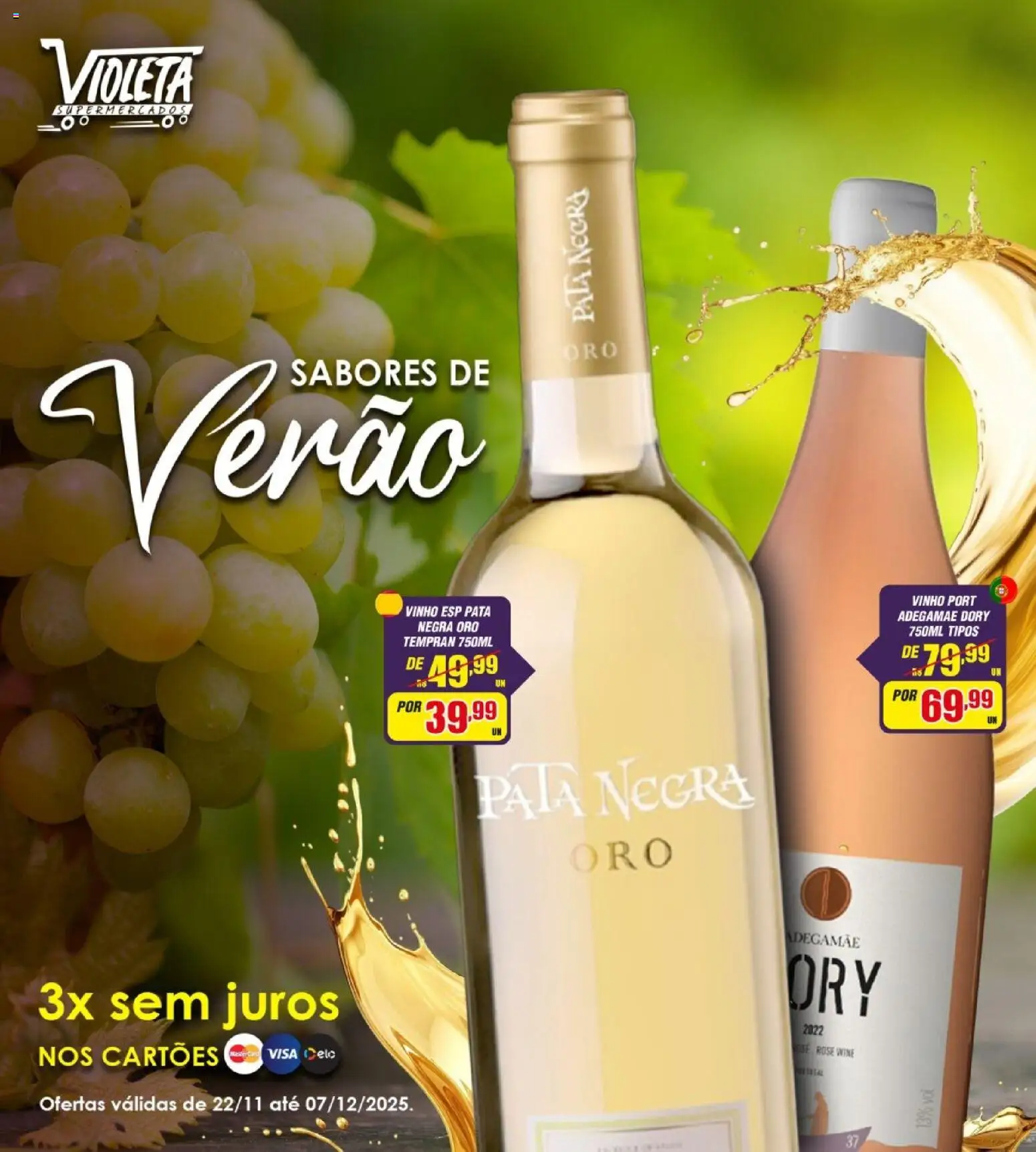 Violeta Supermercados Folheto - válido de 22.11.2025 | Página: 1 | Produtos: Vinho