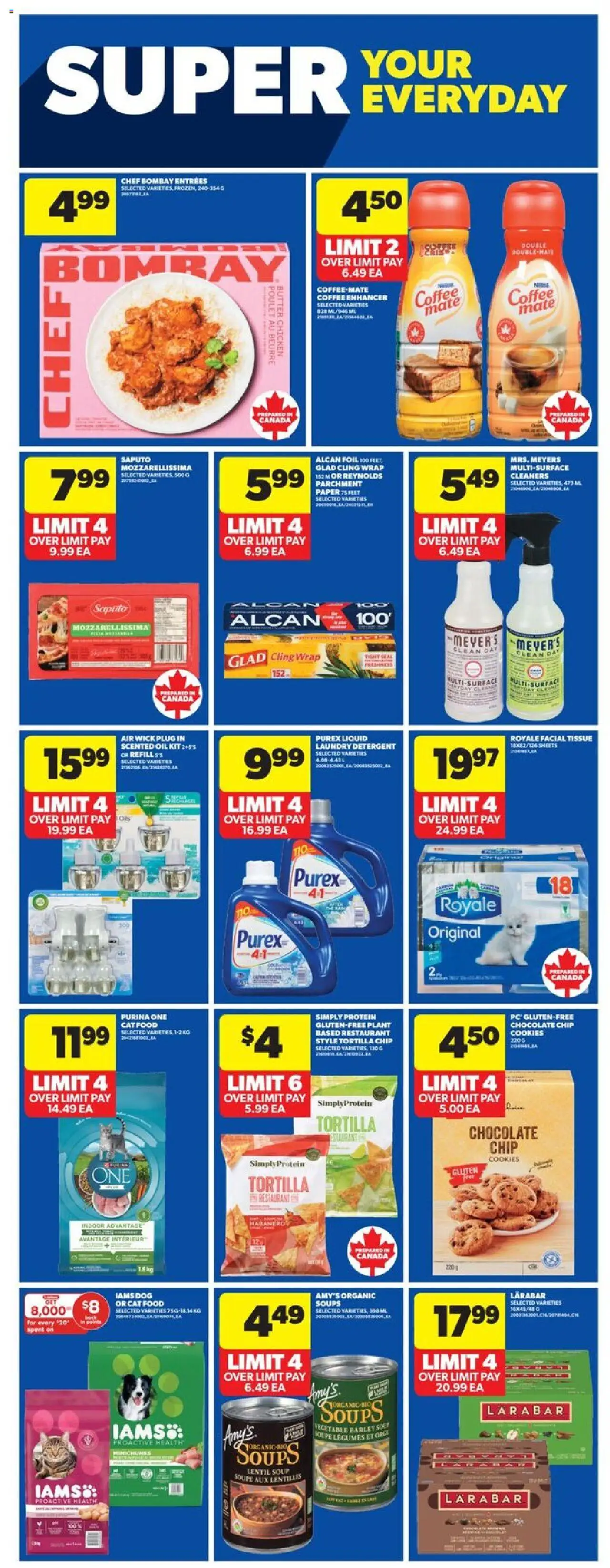 Real Canadian Superstore flyer valid from 18.09.2025 | Page: 25 | Products: Cookies, Butter, Coffee, Chocolate