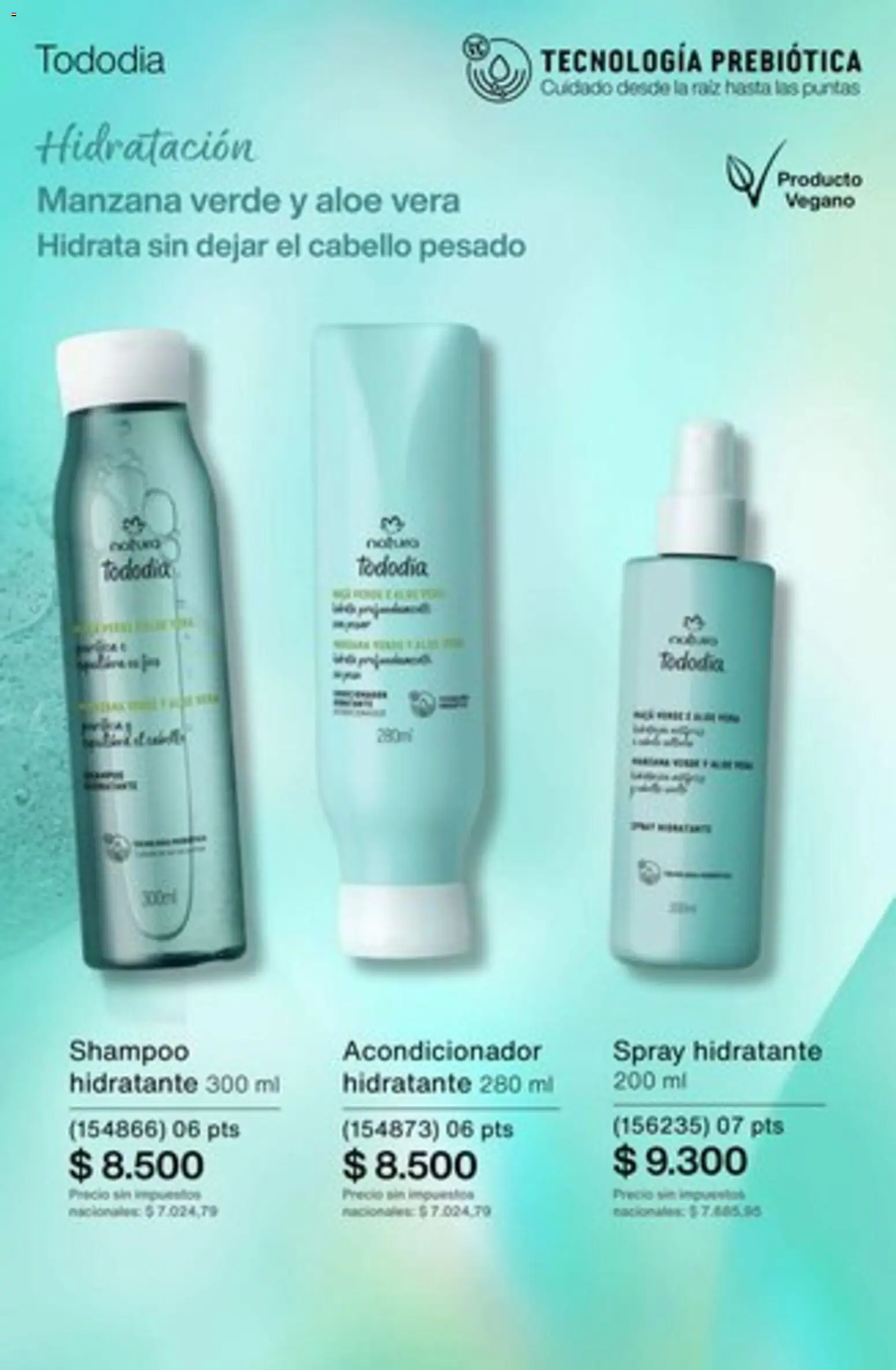Catálogo Natura Ciclo 1/2026 │ válido desde el 04.12.2025 | Página: 252 | Productos: Shampoo, Acondicionador, Manzana