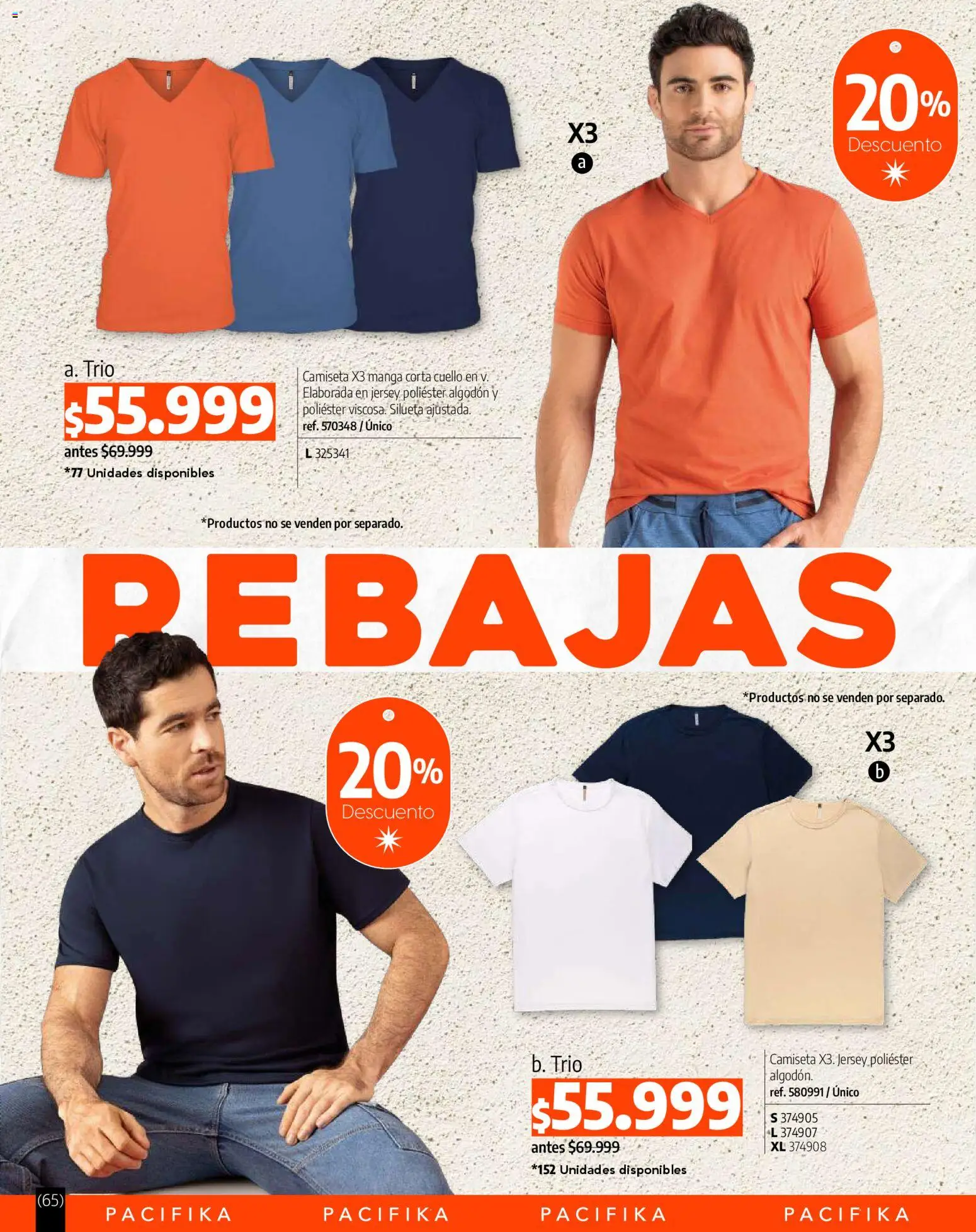 Pacifika revista - valida desde el 01.02.2026 | Página: 286 | Productos: Algodón, Camiseta, Cuello