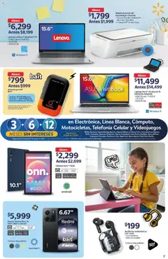 Nuevas ofertas de Walmart válidas en toda la República Mexicana desde el 24.07.2025. ¡Encuentra las mejores ofertas en Walmart Catálogo Back to school! | Página: 7